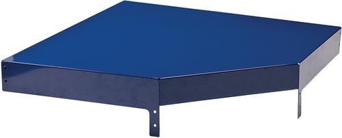 Eckdeckelement LOGS 260 H130xB540xT390mm blau RAL 5022 LOGS - LOGS 260