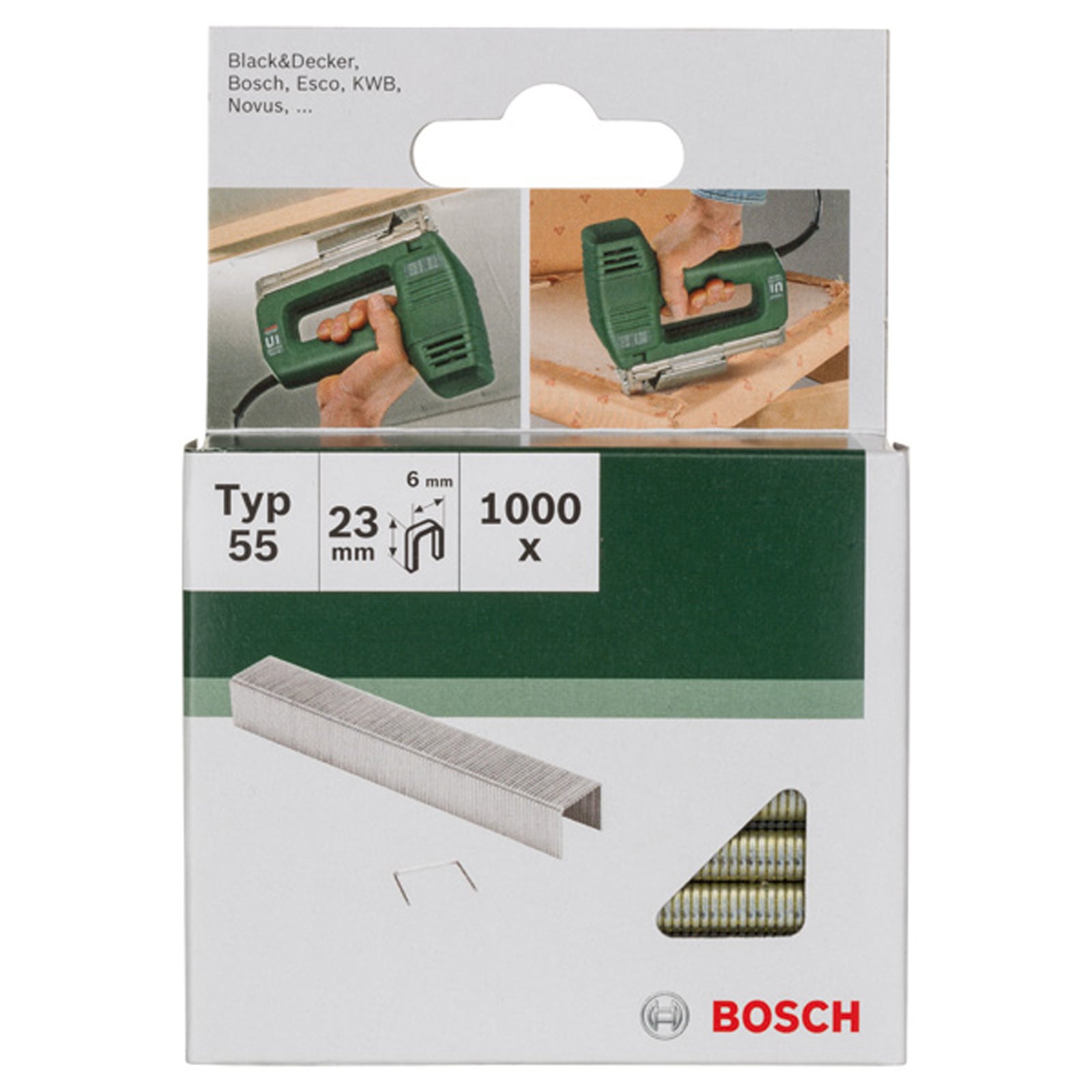 Bosch Klammer Typ 55 L= 23 mm - 2609255829