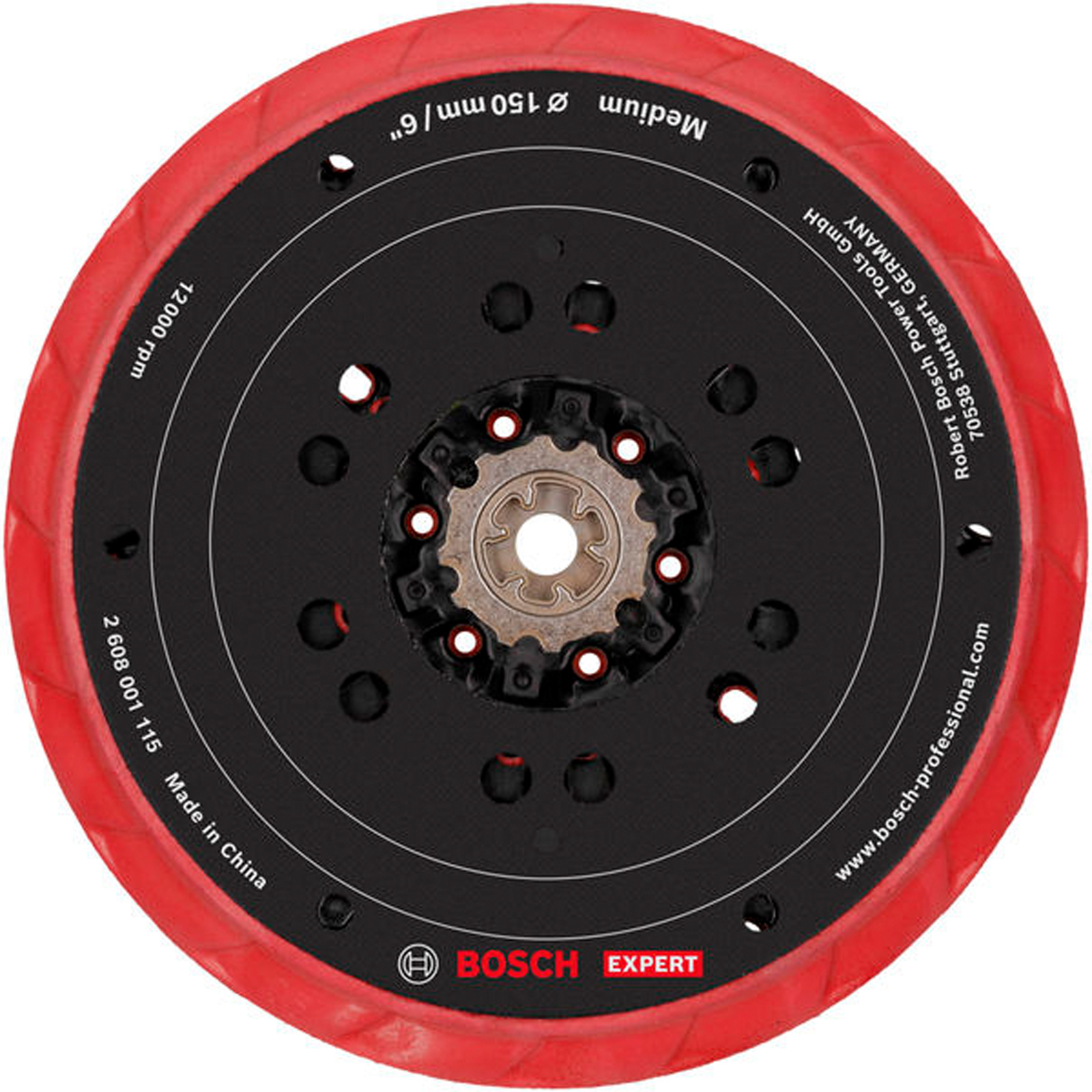 Bosch EXPERT Multi-Loch Schleifteller 150 mm mittel - 2608001115