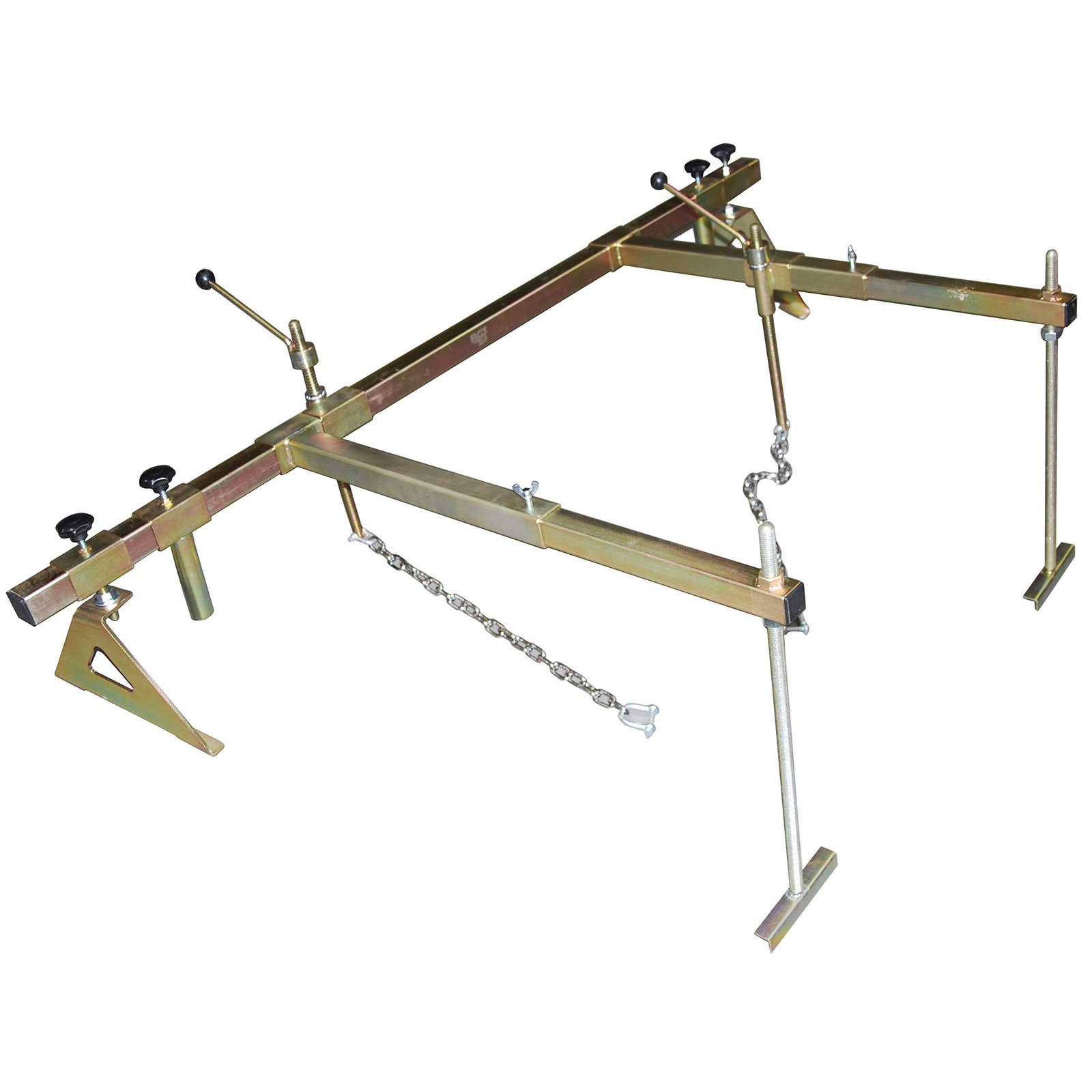 BGS Motortraverse mit 4-Punkt Abstützung 510 - 845 mm 315 kg - 9237