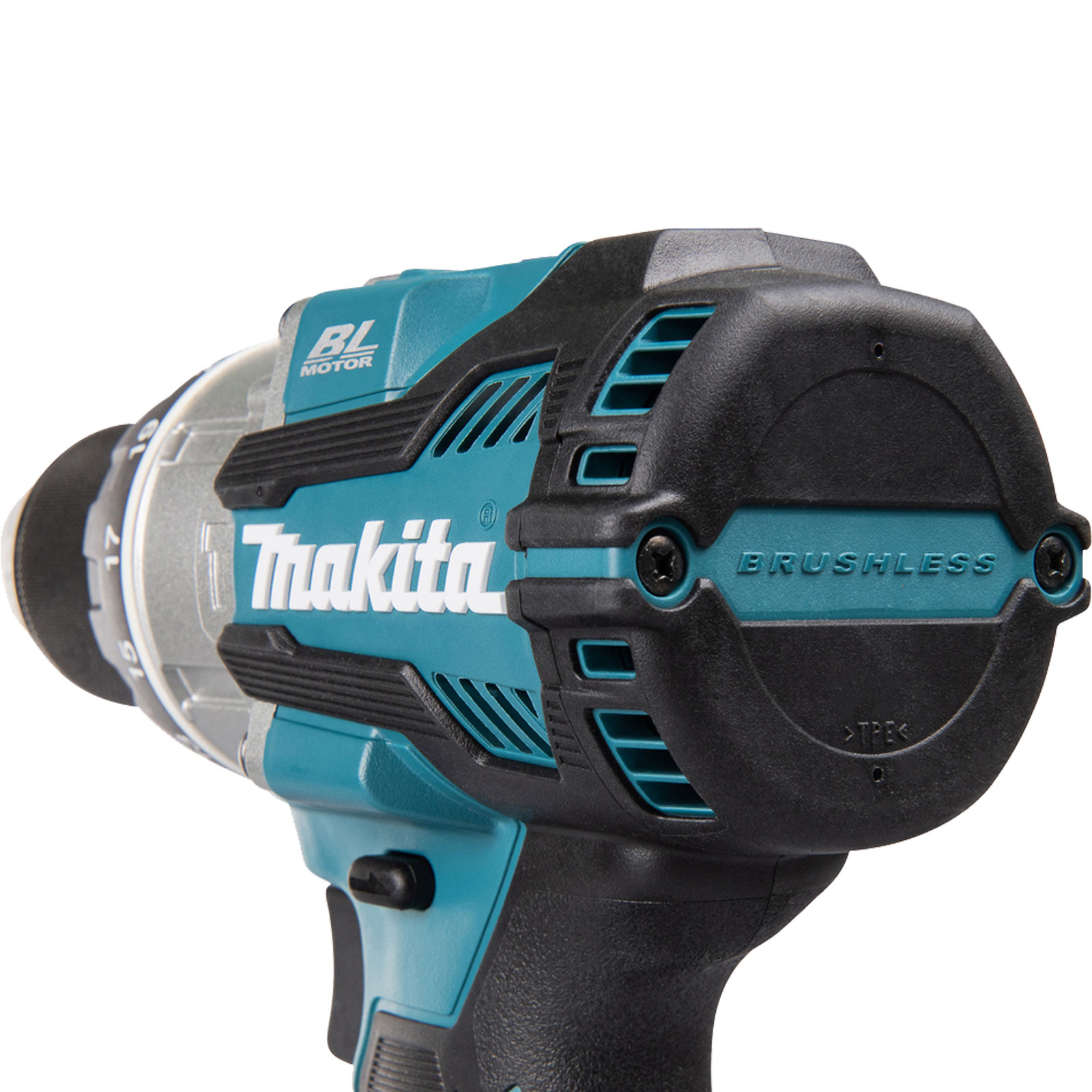 Makita DHP489RTJ Akku-Schlagbohrschrauber 18 V / 2x 5,0 Ah Akku + Ladegerät im MAKPAC