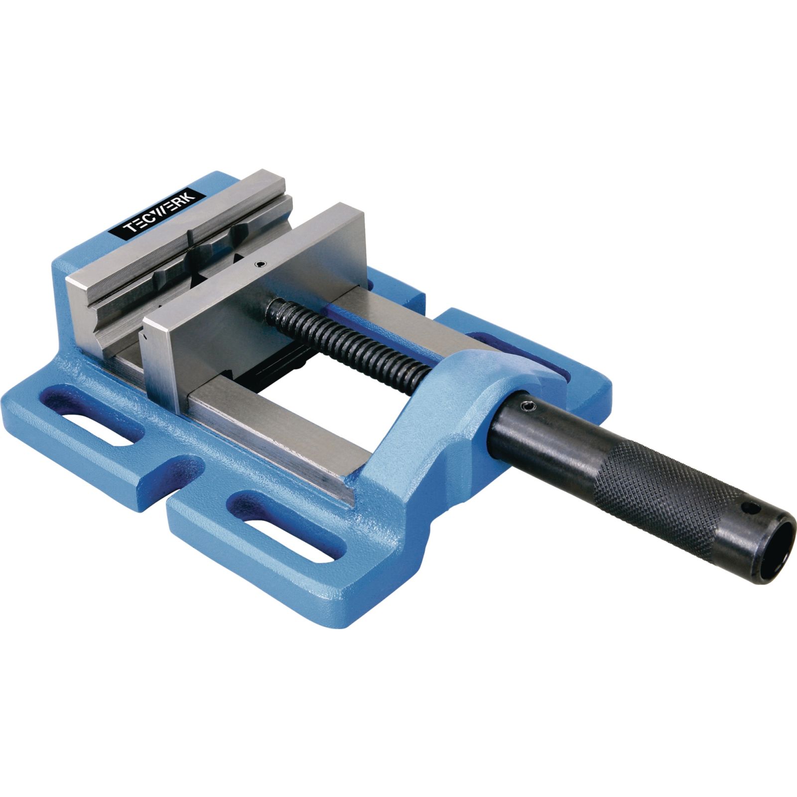 Bohrmaschinenschraubstock Backen-B.75mm Spann-W.70mm TECWERK