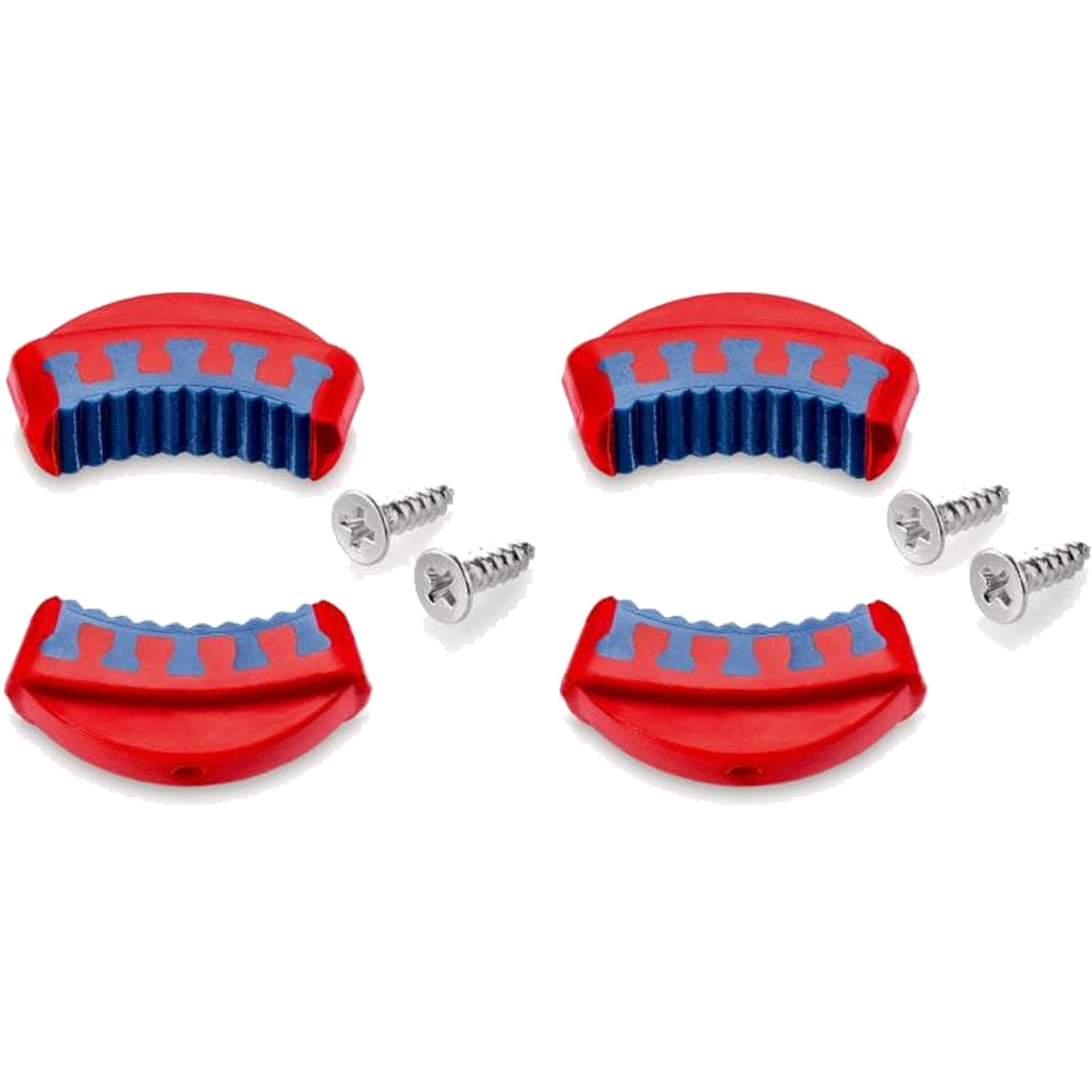 Knipex 2 Paar Ersatz-Kunststoffbacken 2K für 81 11 250 / 81 13 250 - 8119250V02