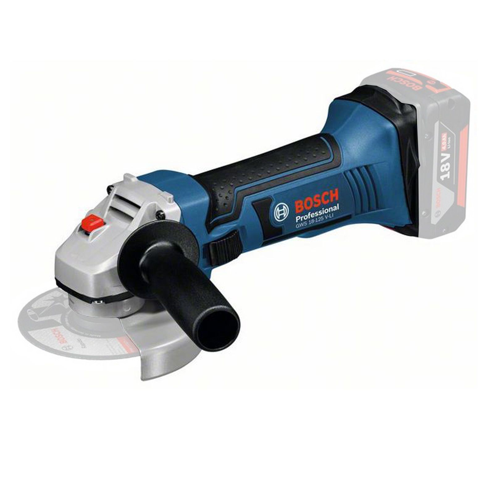 Bosch Akku-Winkelschleifer GWS 18V-Li Ø 125 mm Solo - 060193A307