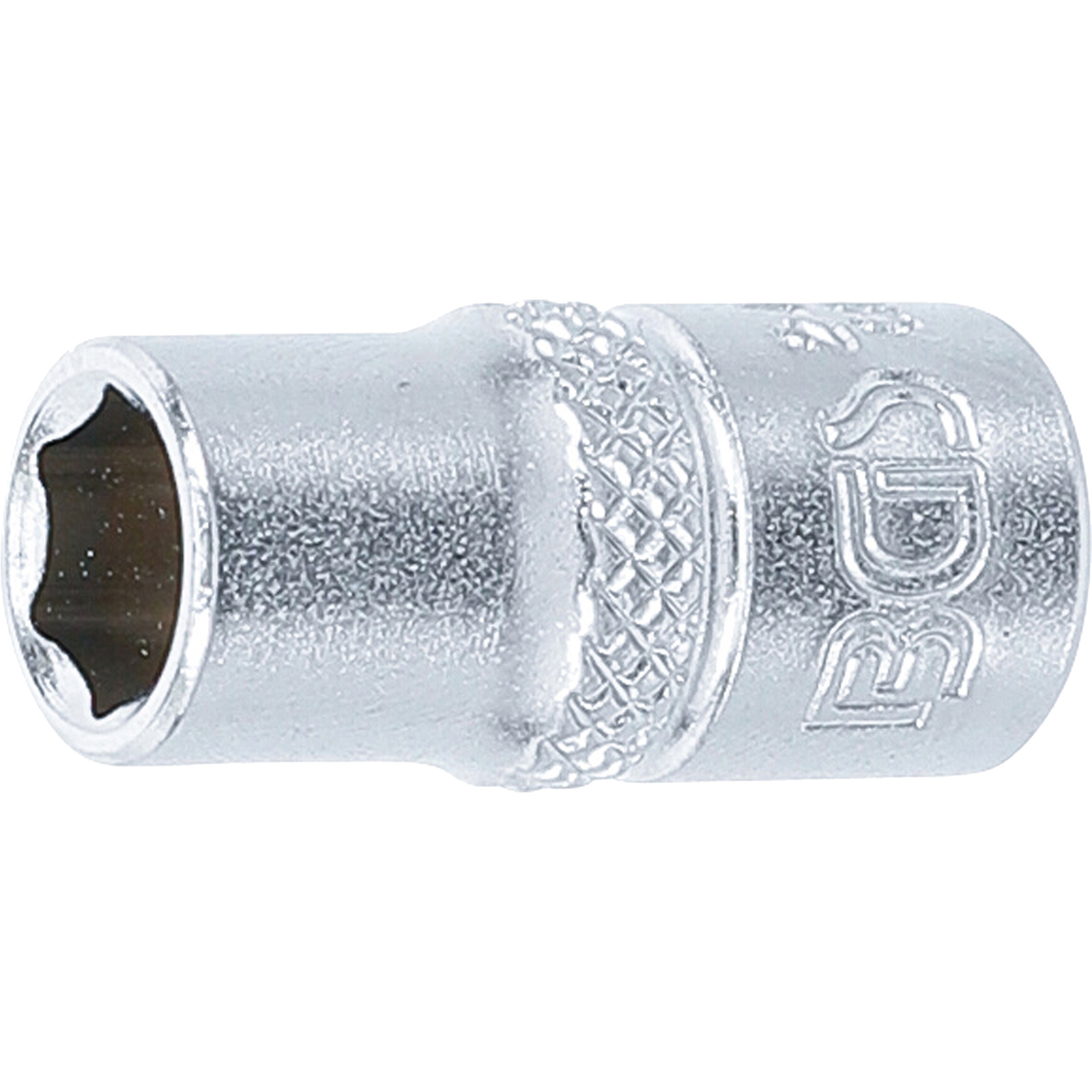 BGS Steckschlüssel-Einsatz Sechskant Antrieb Innenvierkant 6,3 mm (1/4") SW 7 mm - 2479