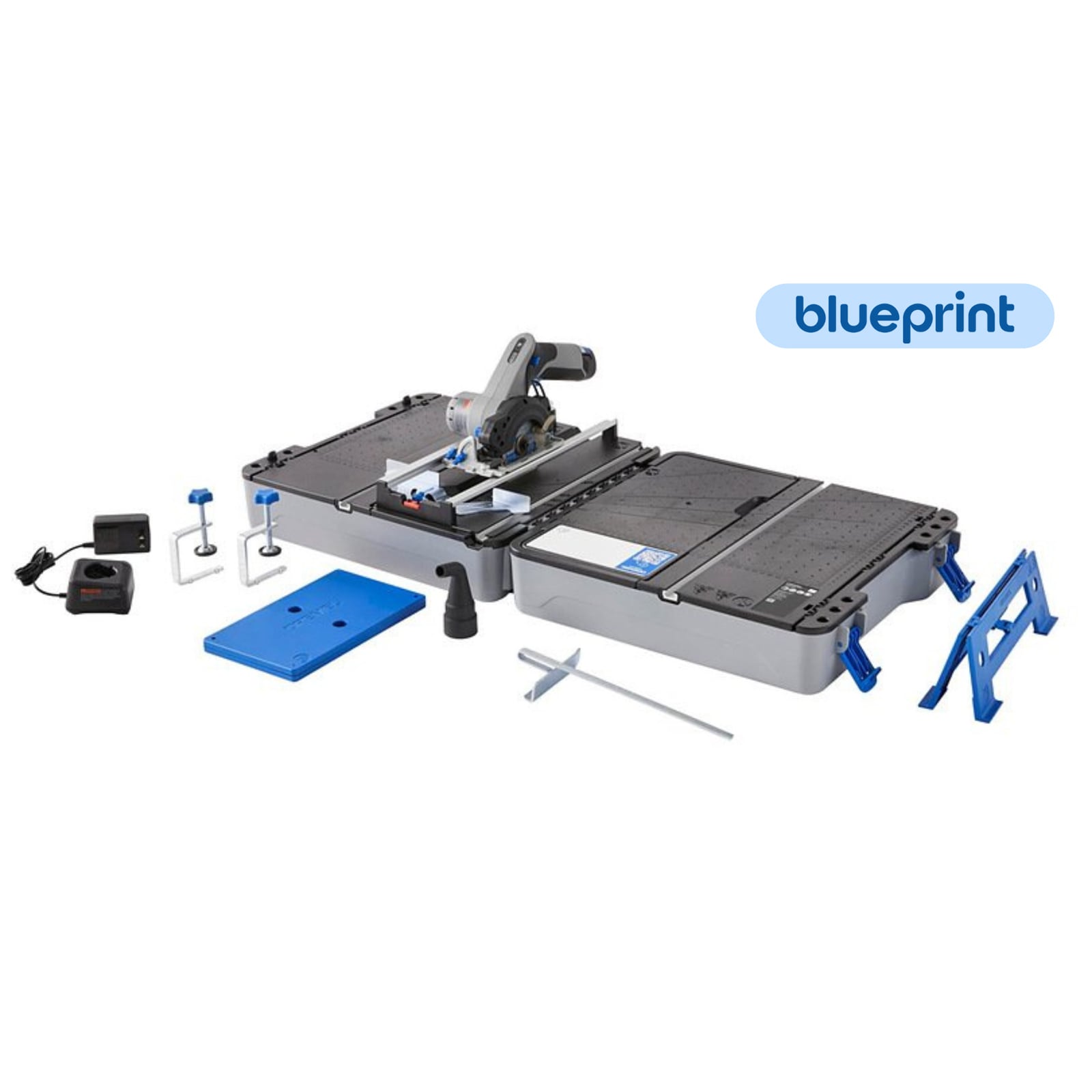 DREMEL® Blueprint Mobile Sägestation / 1x Akku 12V 2.0Ah + Ladegerät - F013CS12JM