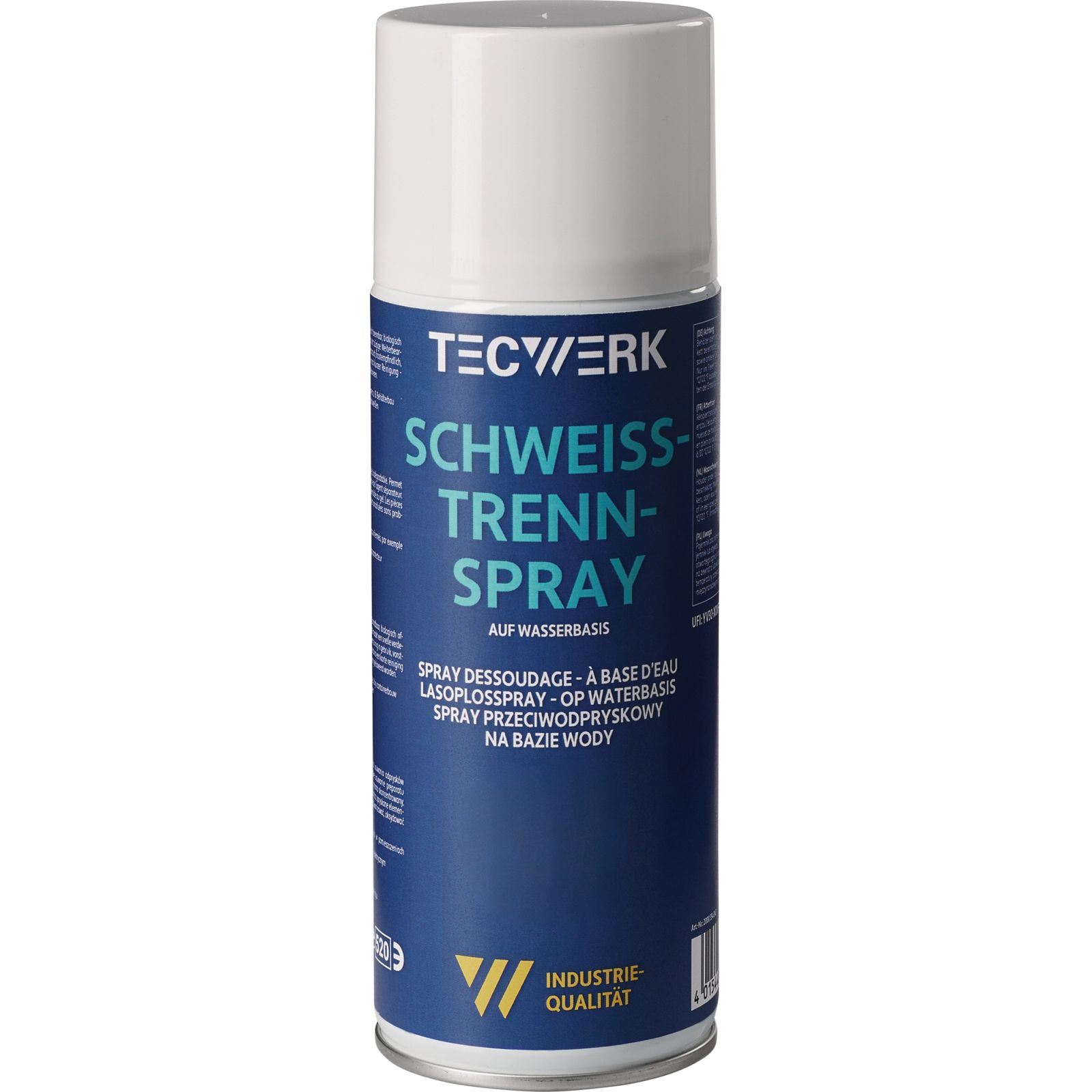 Schweißtrennspray auf Wasserbasis 400ml Spraydose TECWERK