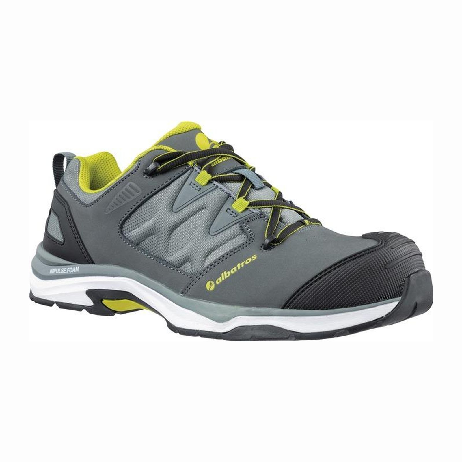 ALBATROS Sicherheitsschuh ULTRATRAIL GREY LOW Größe 46 grau / kombi - 64.621.0-46