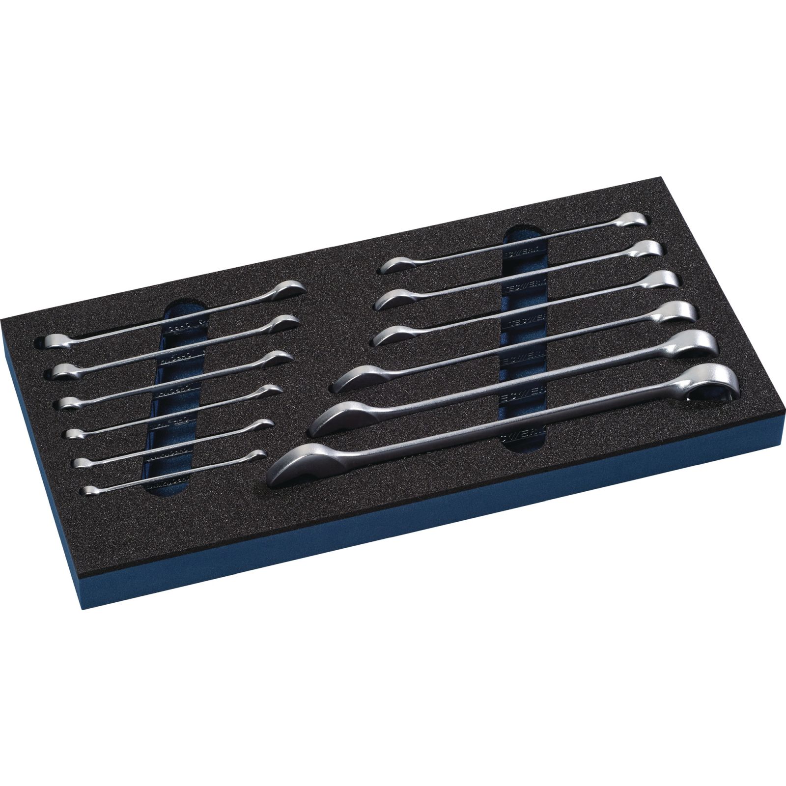 Werkzeugmodul 12-tlg.1/3-Modul Schlüsswelweiten 6-22mm TECWERK