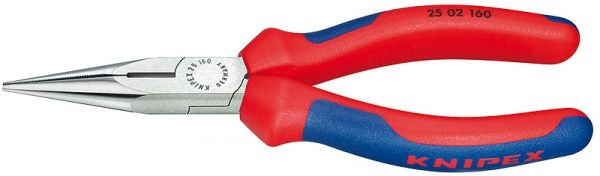 Knipex Flachrundzange mit Schneide - 2502160