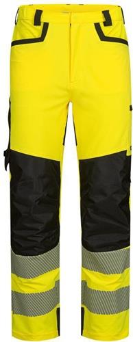 Warnschutzbundhose REIMS Gr.48 gelb/schwarz ELYSEE
