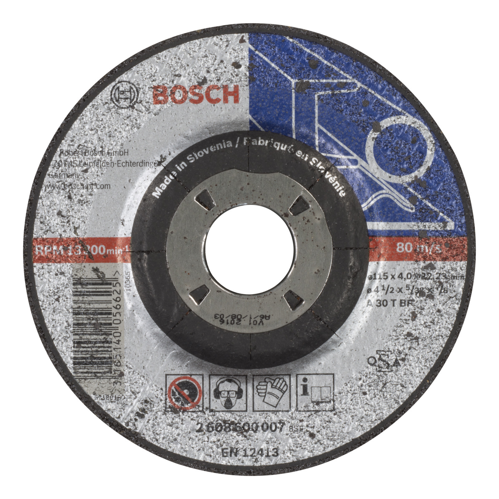 Bosch Schruppscheibe gekröpft Expert for Metal A 30 T BF 115 mm 4 mm - 2608600007