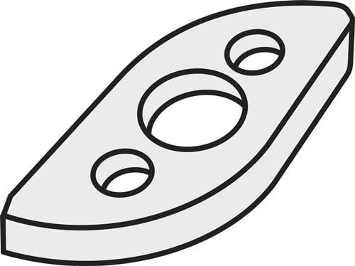 HM Unterlegscheibe ISO SZN 400322 Bruttogewicht 13,227g PRAMET
