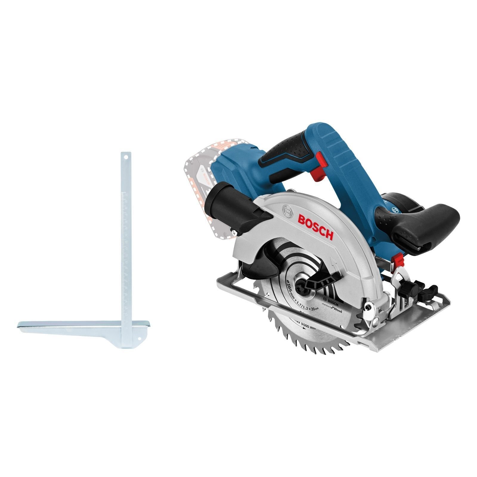 Bosch Akku-Handkreissäge GKS 18V-57 18V Ø 165 mm Solo im Karton