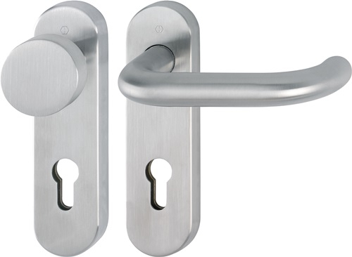 HOPPE FS-Garnitur Paris FS-E58/353KH/138 VA F69 D/K TS 40-65mm PZ rd DIN L/R - 10722841