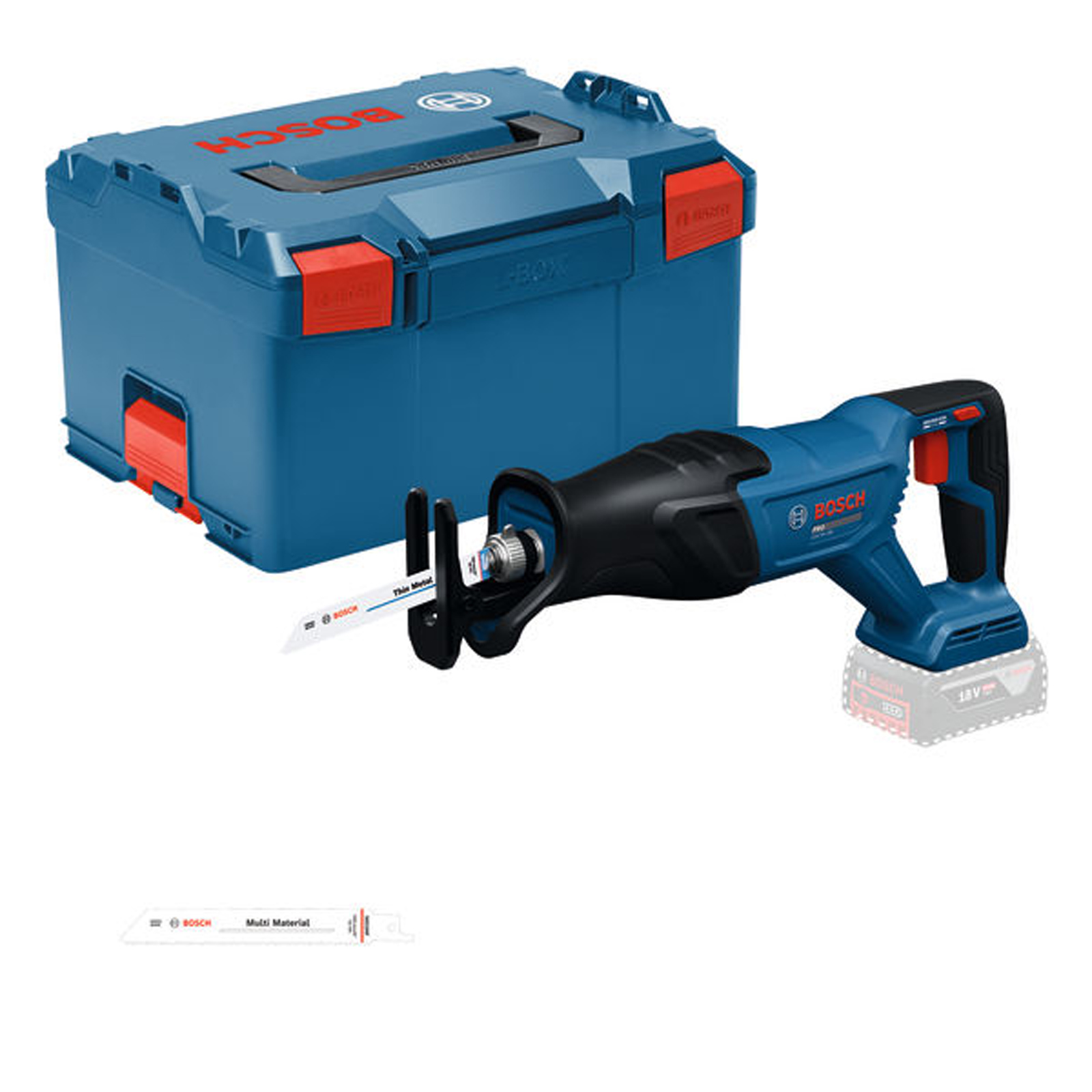 Bosch Akku-Säbelsäge GSA18V-280 Solo in L-BOXX - 06016D1001