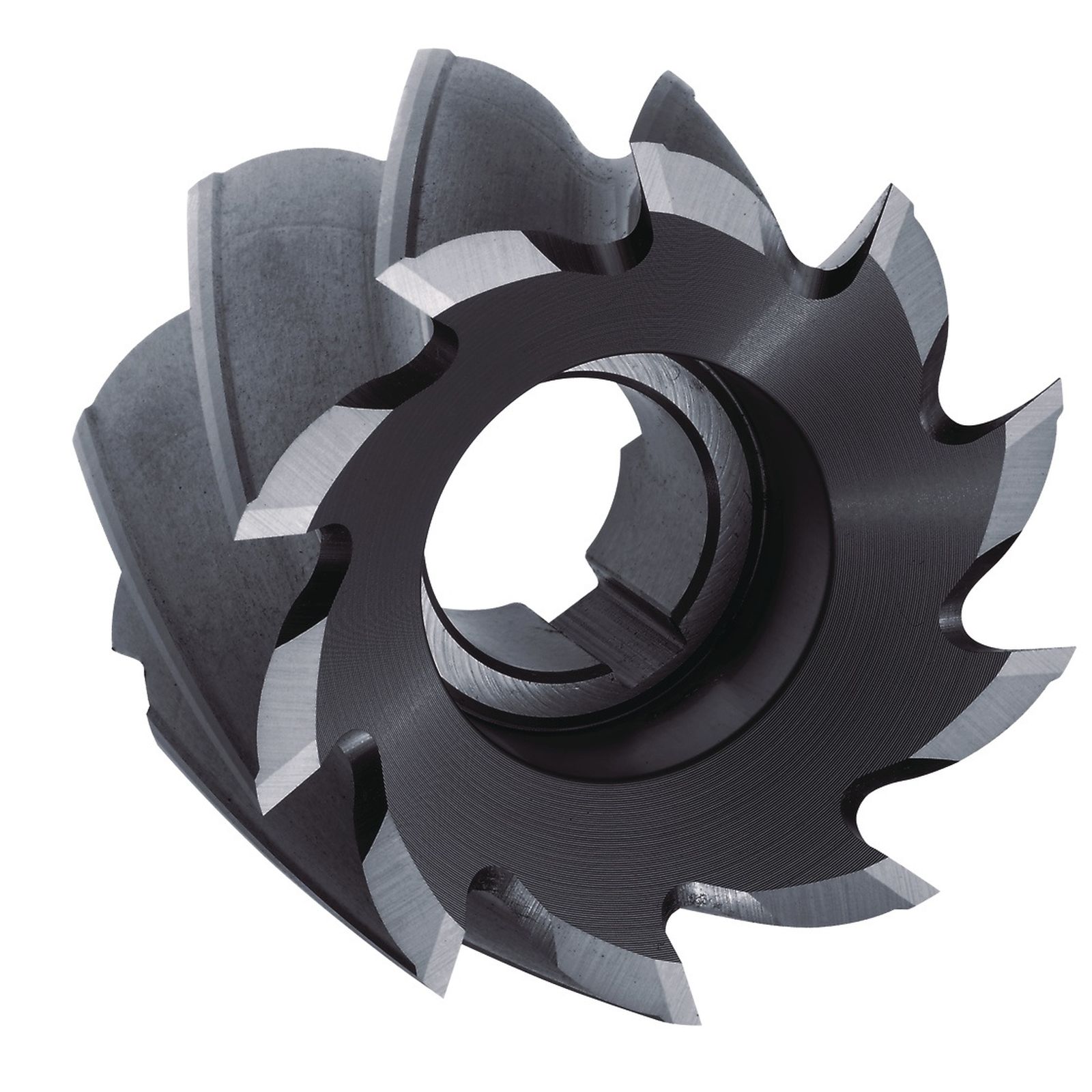 Walzenstirnfräser DIN 1880 TypN D.80mm HSS-Co5 TiCN Z.10 TECWERK