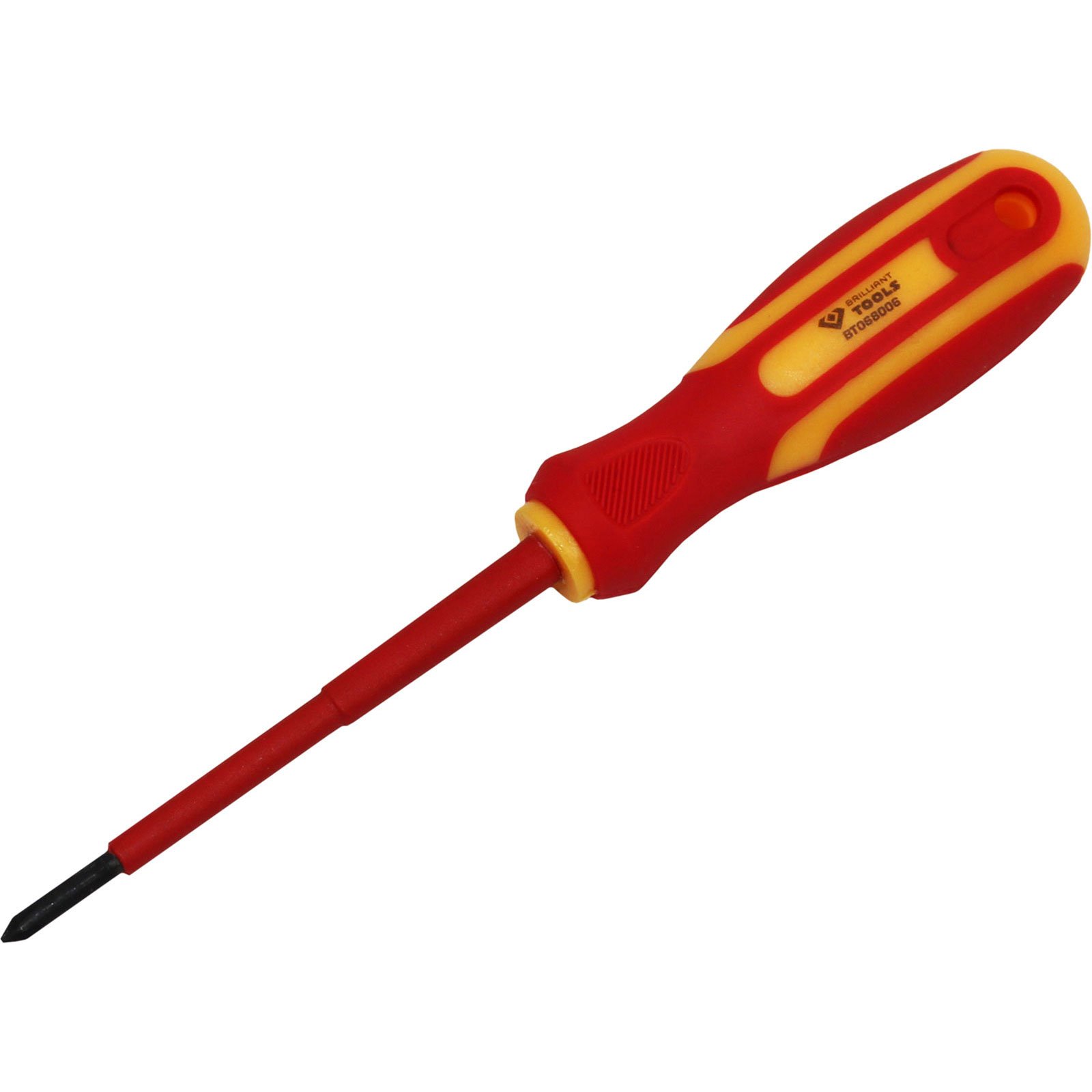 BRILLIANT TOOLS VDE Schraubendreher PH Phillips PH0 x 75 mm - BT068006