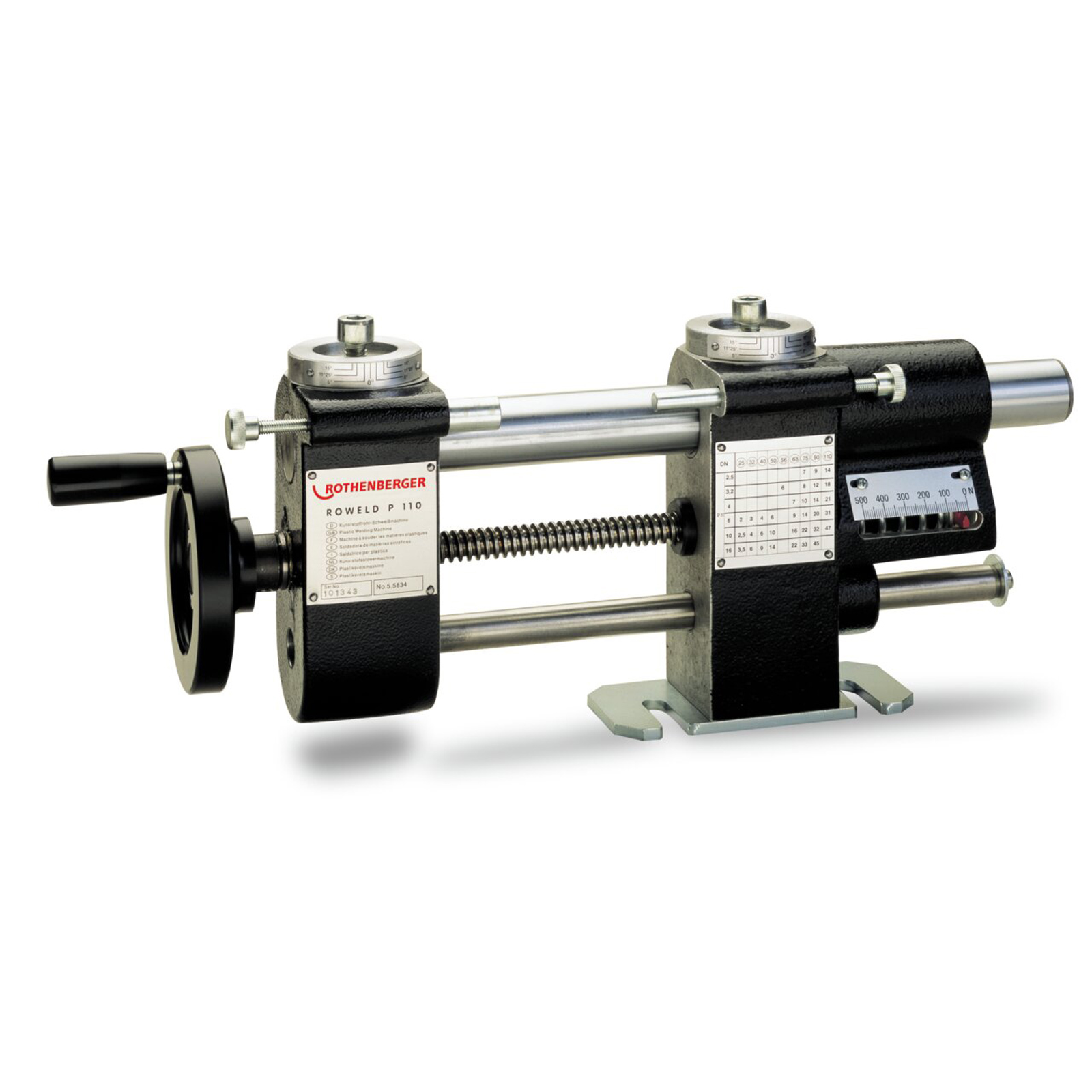 ROTHENBERGER ROWELD P110 Grundmaschine mit Tischmontage/Halterung - 55787