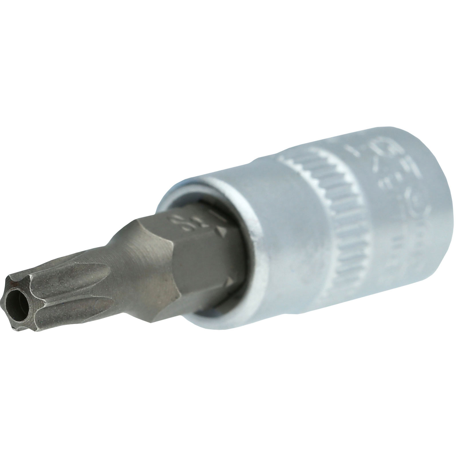 BRILLIANT TOOLS 1/4" Torx-Bit-Stecknuss mit Stirnlochbohrung TB25 - BT020984