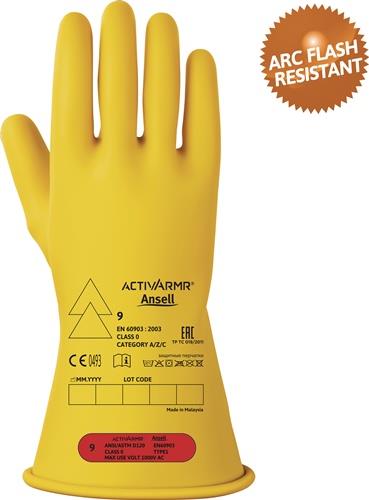 Elektrikerschutzhandschuh ActivArmr® RIG011Y Gr.11 gelb