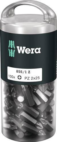 Wera Bitgroßpackung (100 Stk.) 855/1 Z PZD 2 Länge 25 mm - 5072444001