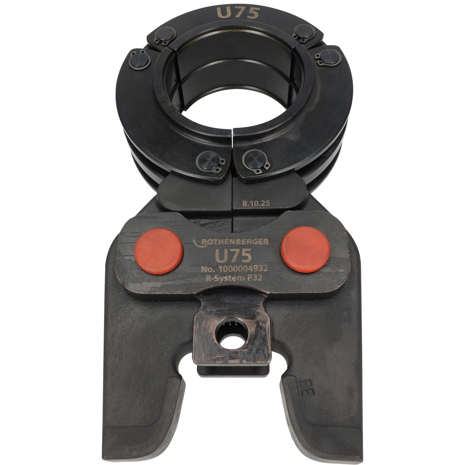 ROTHENBERGER Pressschlinge, U, 75 mm, mit Zwischenbacke - 1000004932