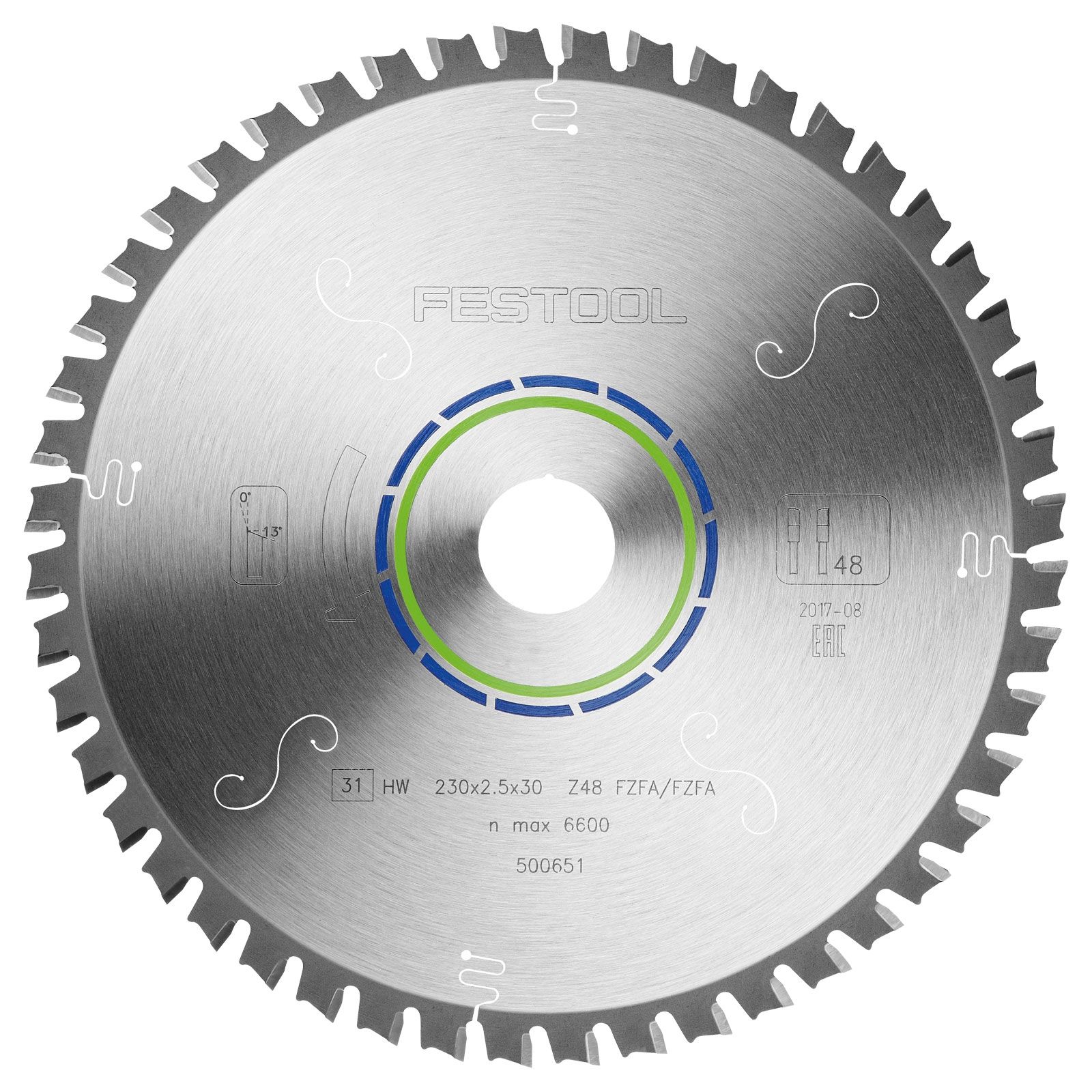 Festool Flachzahn-Sägeblatt 230 x 2,5 x 30 F48 - 500651