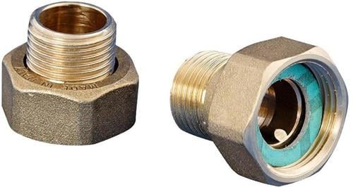 Wilo Verschraubung, Messing R1/2 /d 15 i x G 1 i (1 Satz)