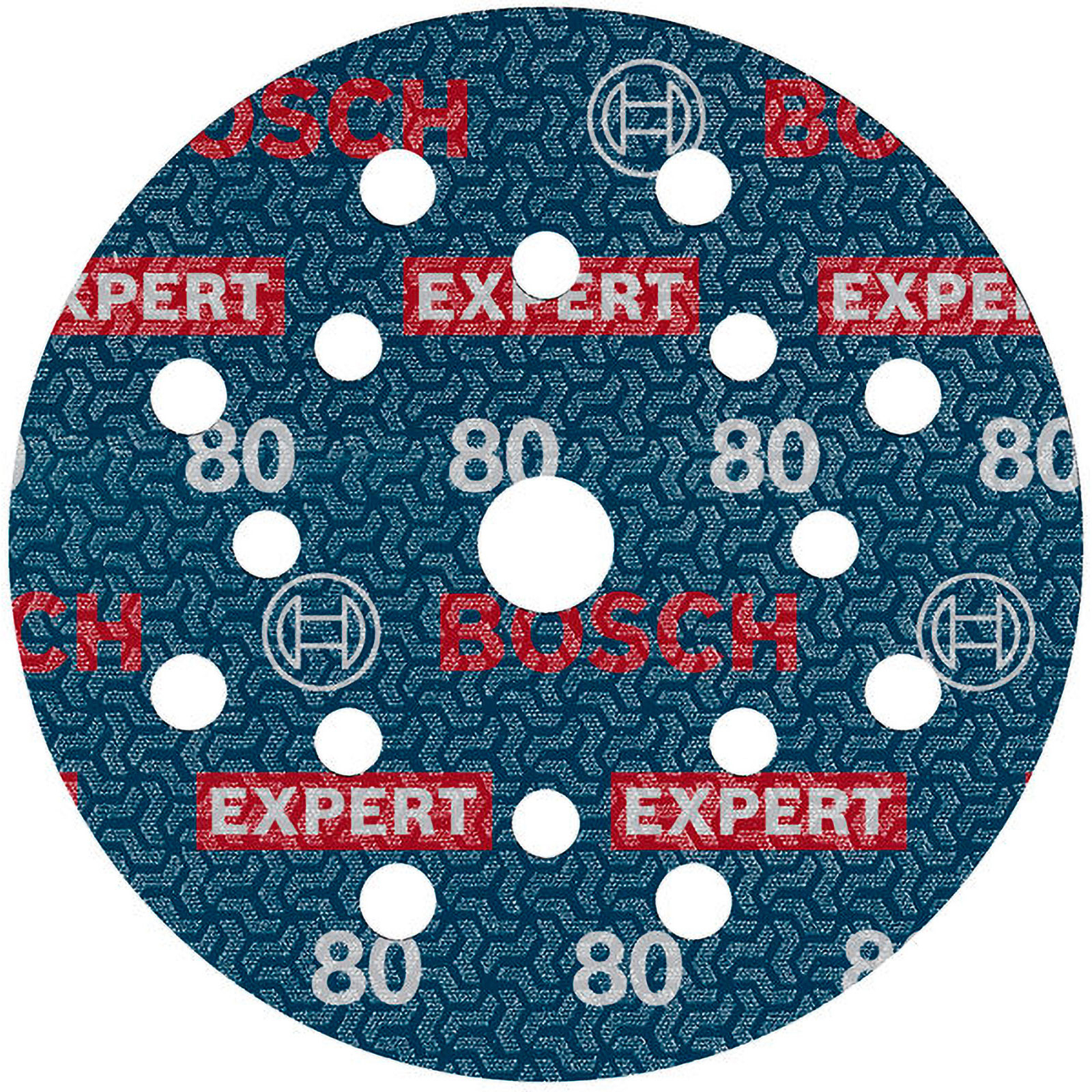 Bosch EXPERT O780 Folienschleifscheibe 125 mm K80 50 Stück - 2608902417