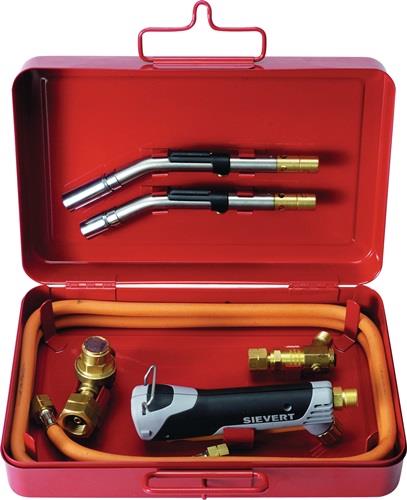 SIEVERT Hart-/Weichlötgarnitur Promatic 1000 im Stahlblechkoffer - 761010
