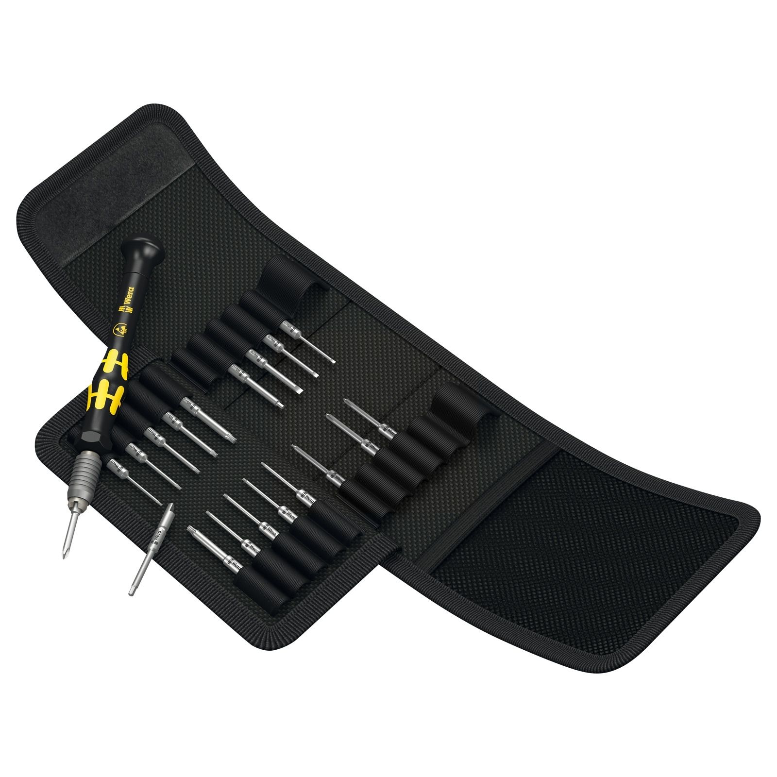 Wera Kraftform Kompakt Micro-Set ESD/20 SB  - 073671