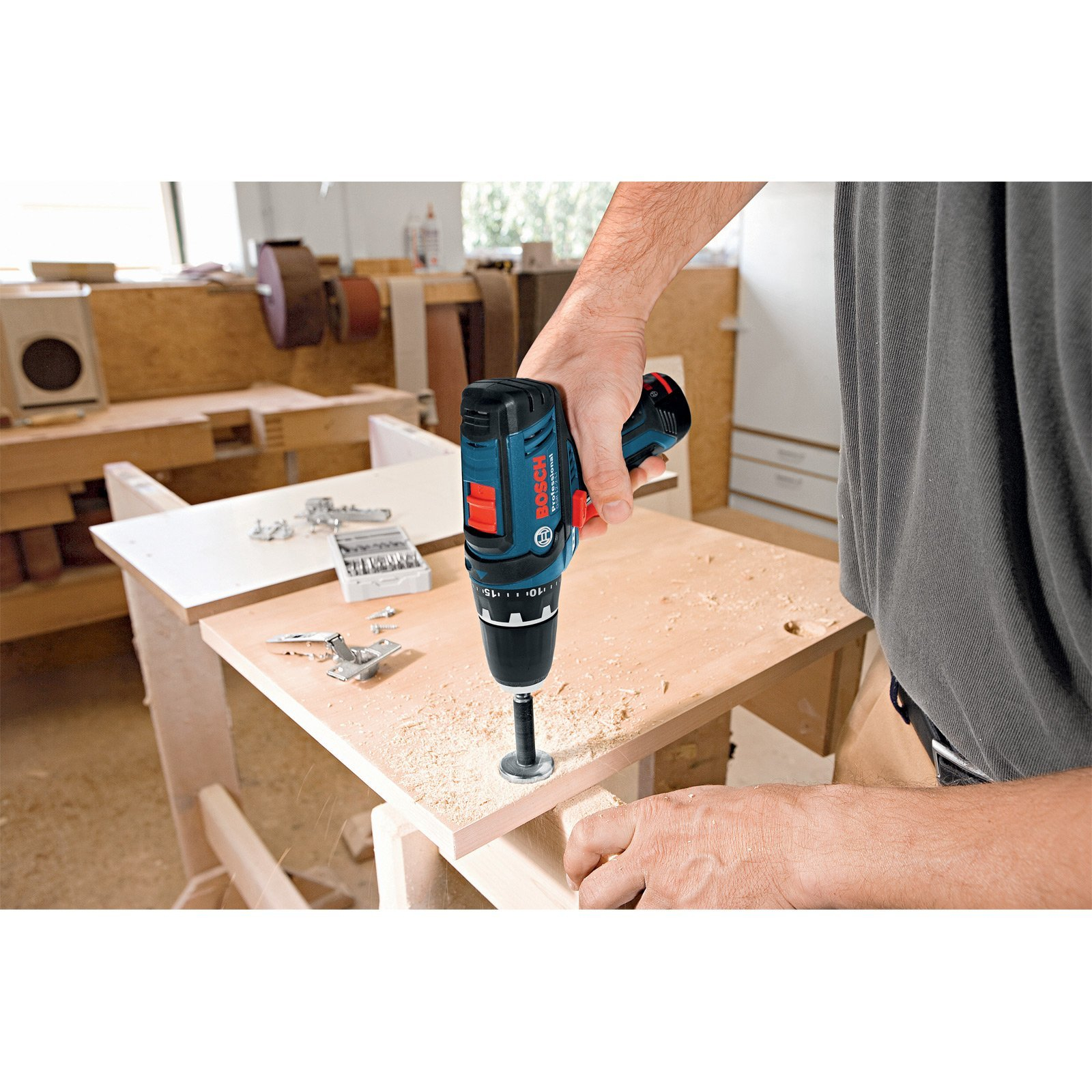 Bosch Akku-Bohrschrauber GSR 12V-15 / 1x 3,0 Ah Akku + Ladegerät 