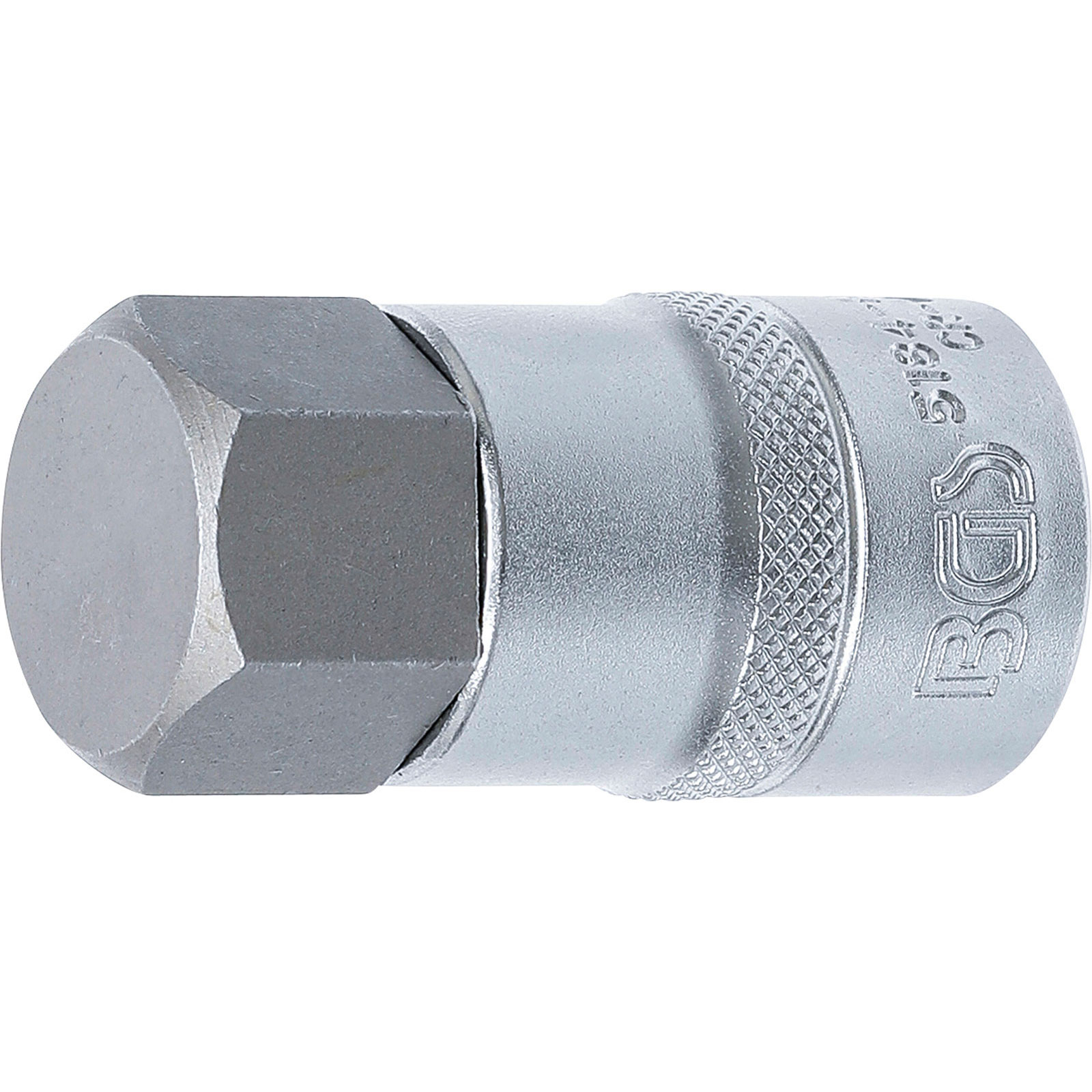 BGS Bit-Einsatz Antrieb Innenvierkant 12,5 mm (1/2") Innensechskant 24 mm - 5184-H24