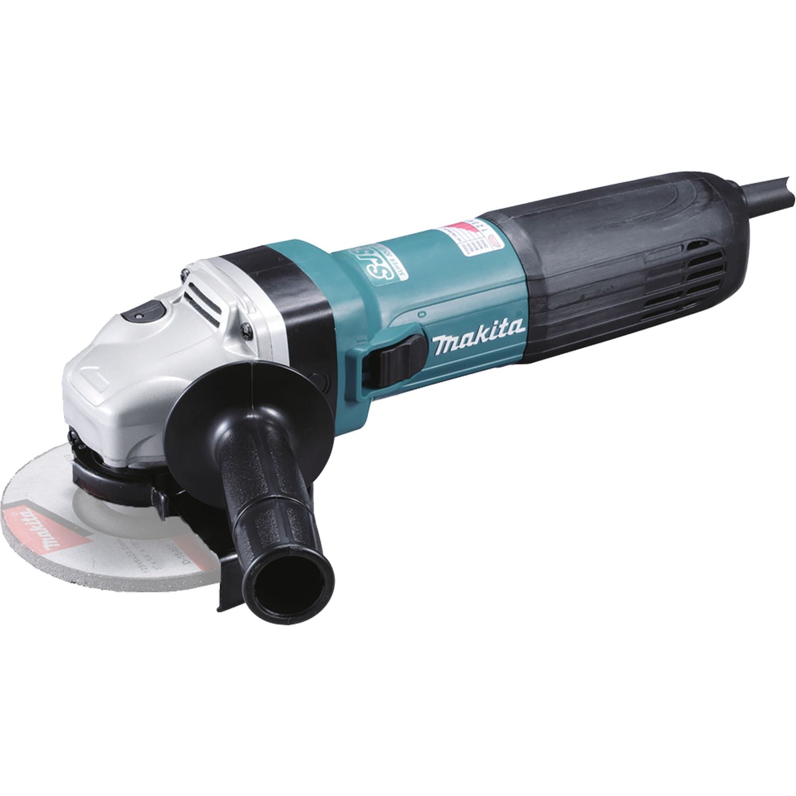 Makita GA5041C01 Winkelschleifer Ø 125 mm 1.400 W inkl. Zubehör-Set