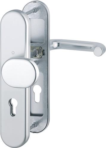 HOPPE Schutzgarnitur Paris 86G/3331/3310/138L Alu.F1 72mm 42-47mm - 3665913