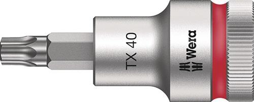 Wera Steckschlüsseleinsatz 8767 C HF TORX 1/2" T40 Länge 60 mm - 5003834001