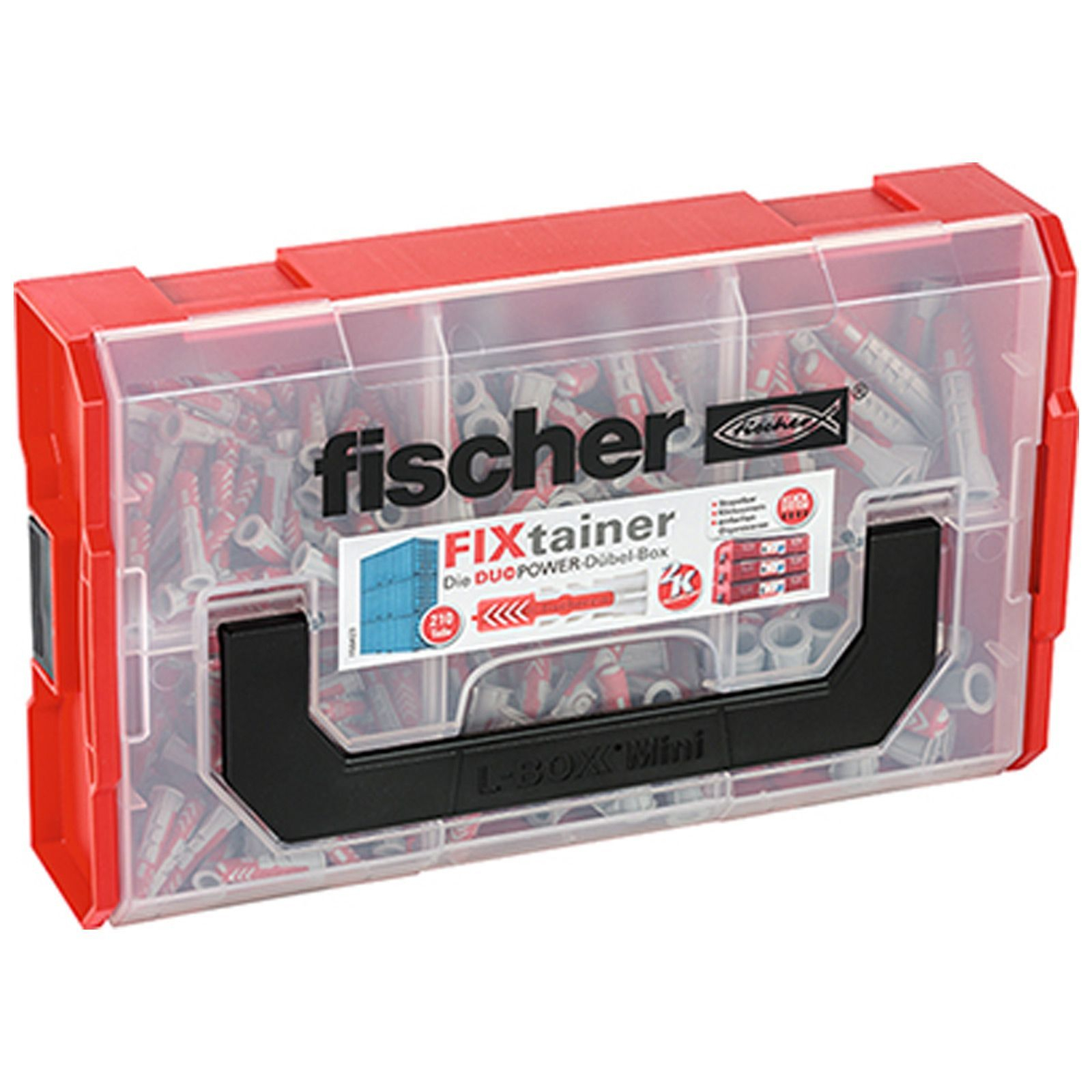 Fischer 1x DUOPOWER -FIXtainer 210tlg.  - 535968