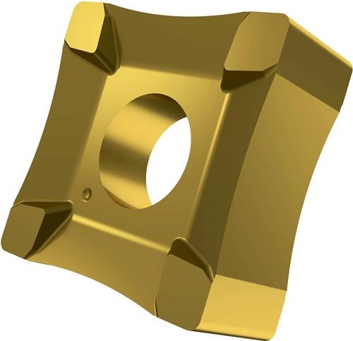 Scarfing-Schneideinsatz ISO SNMX 19-R40:6640 Radius 40mm MT-CVD beschicht. Gold