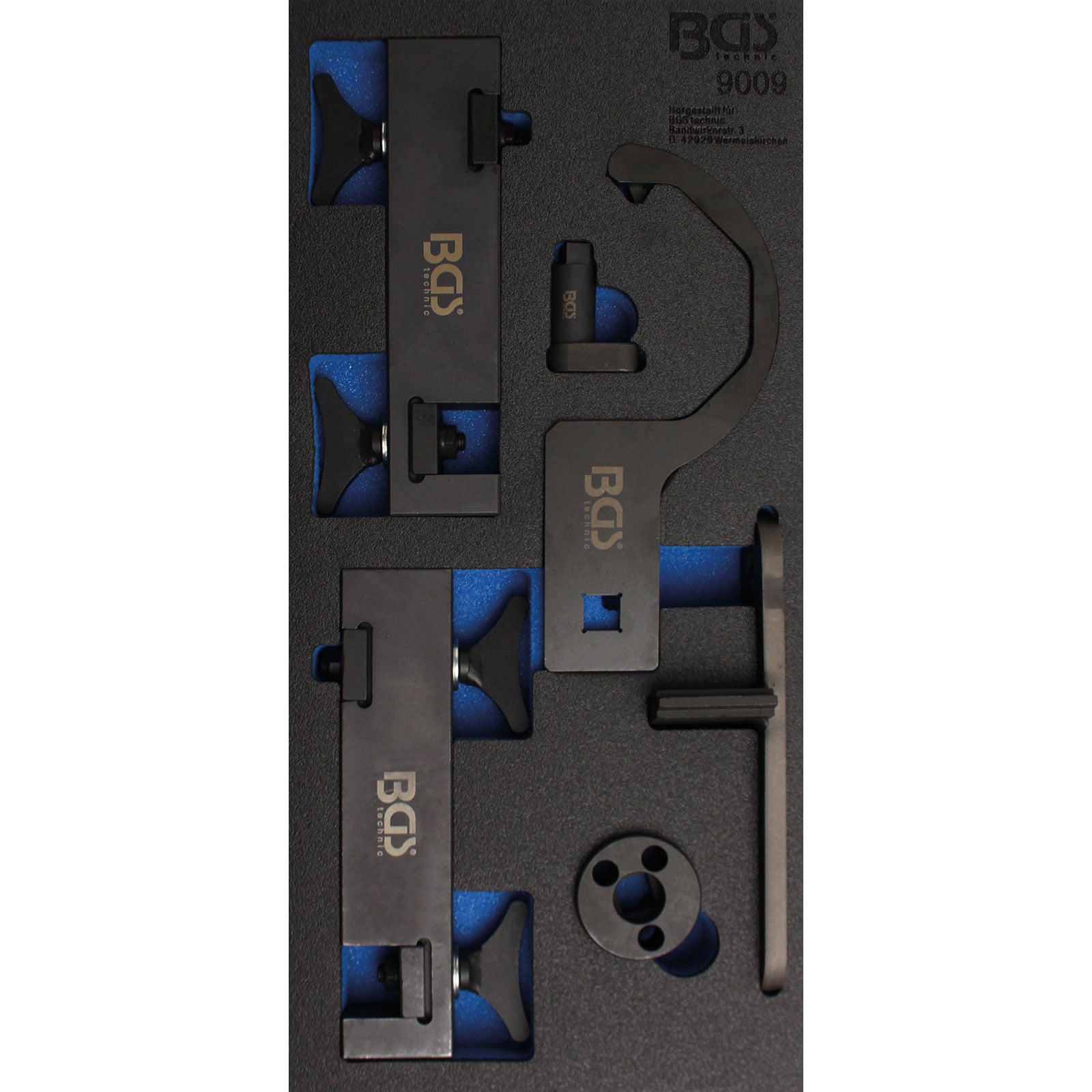 BGS Werkstattwageneinlage 1/3: Motor-Einstellwerkzeug-Satz für Jaguar / Land Rover 5.0 V8 - 9009