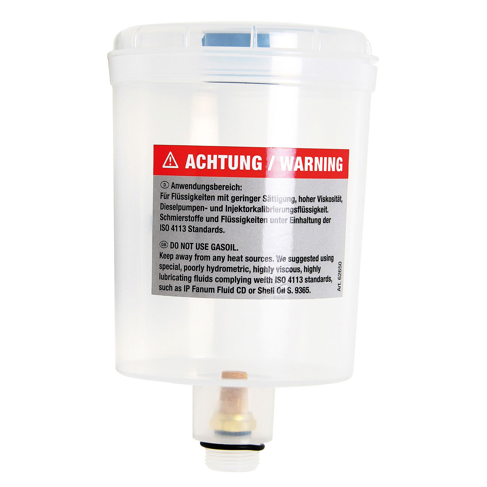 BGS Kunststoffbehälter mit Deckel für Art. 62650 - 62650-1