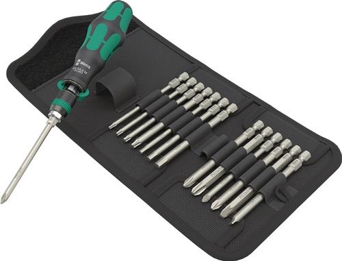 Schraubendrehersatz Kraftform Kompakt 838 RA-R M 15-tlg.WERA