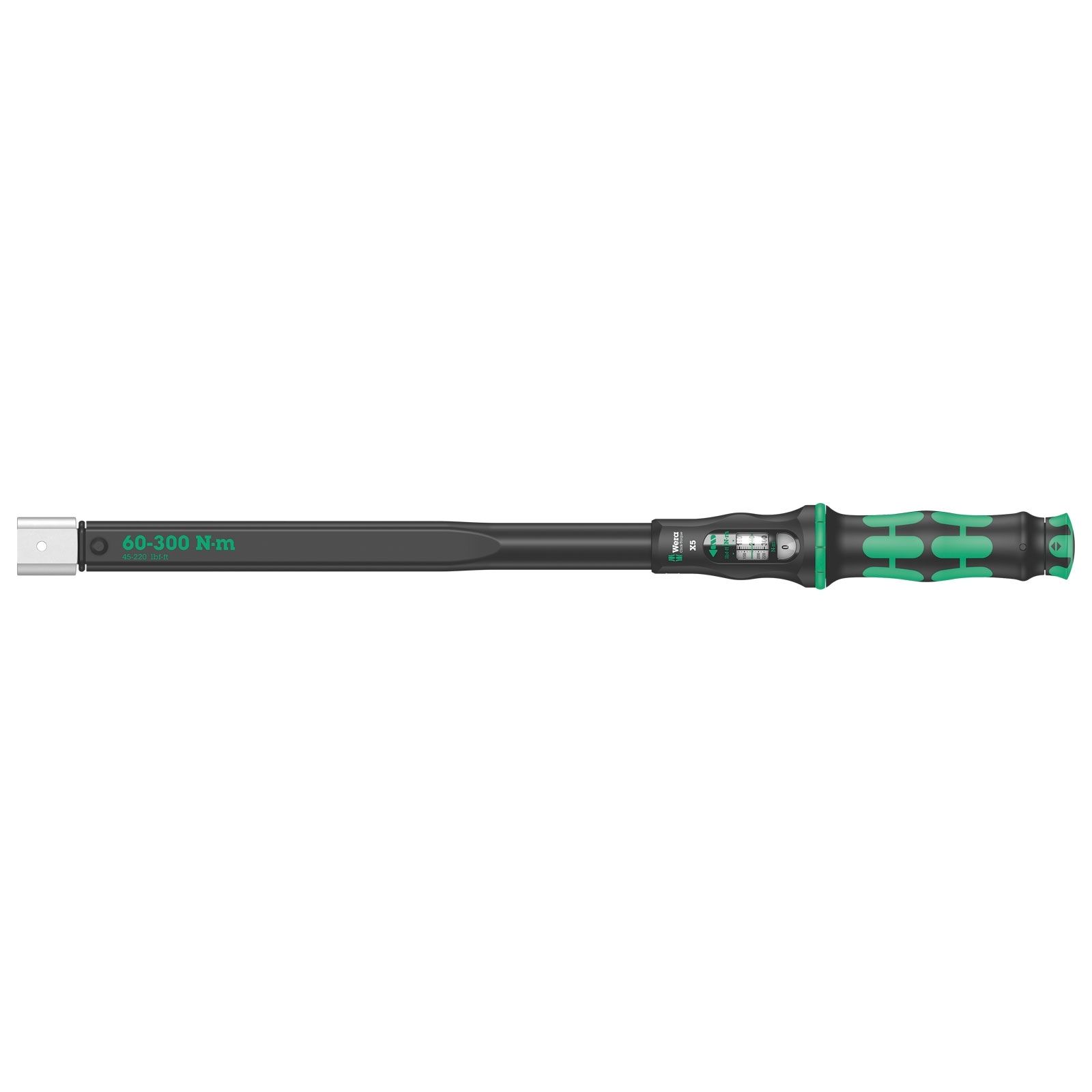 Wera Click-Torque X 5 Drehmomentschlüssel für Einsteckwerkzeuge - 075655