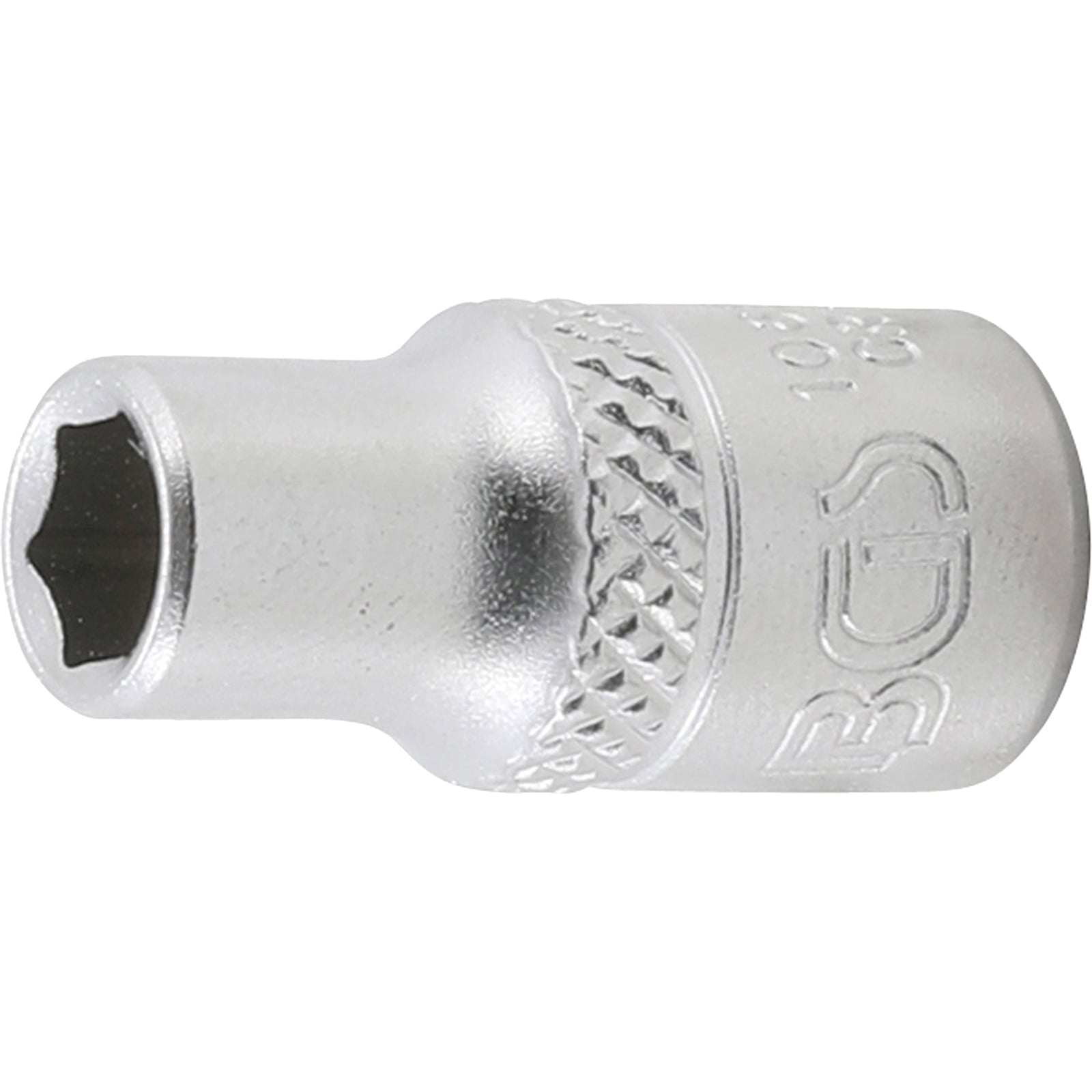 BGS Steckschlüssel-Einsatz Sechskant Antrieb Innenvierkant 6,3 mm (1/4") SW 7/32" - 10652