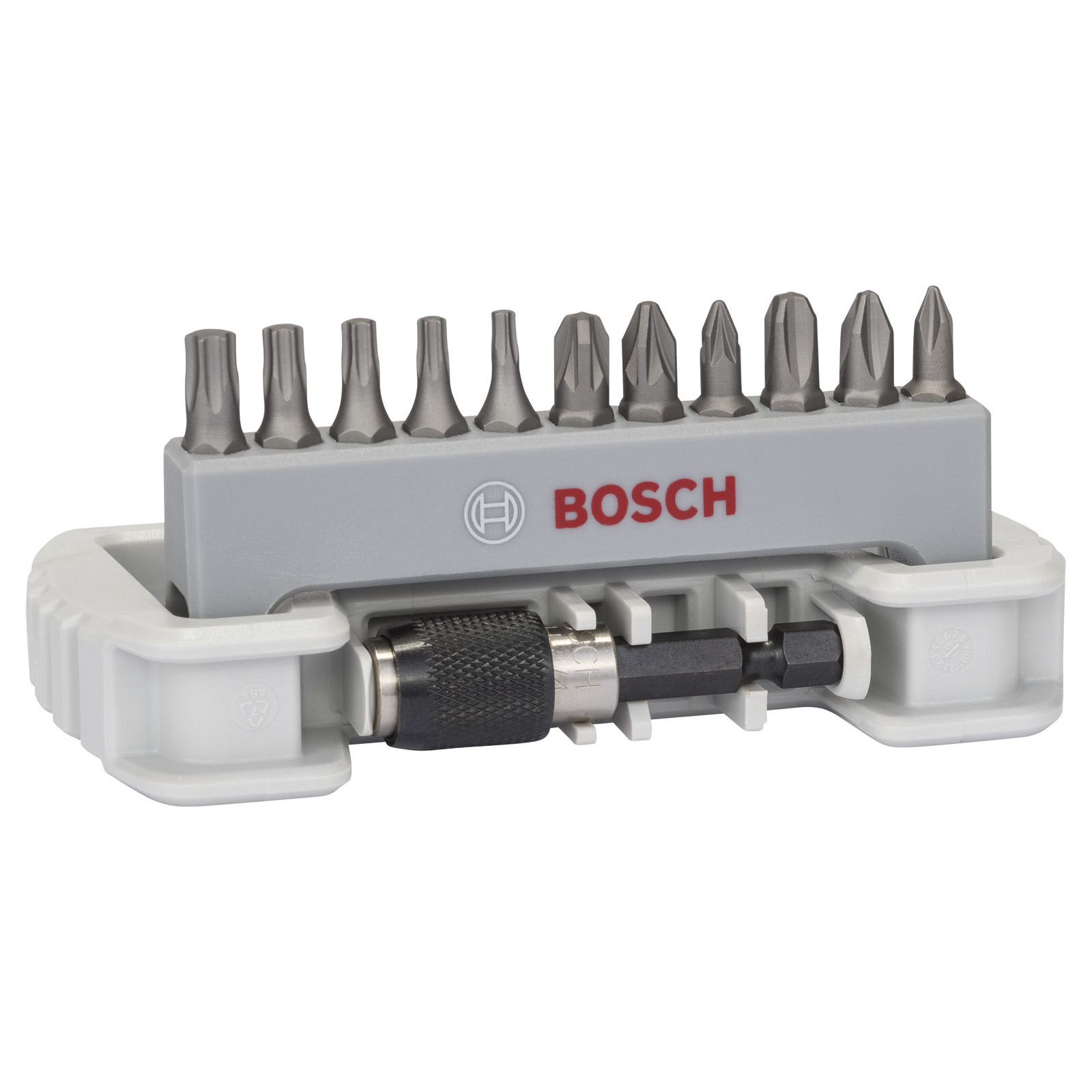 Bosch Schrauberbit-Set Extra-Hart, 11tlg. PH, PZ, T, 25 mm, Bithalter -2608522129