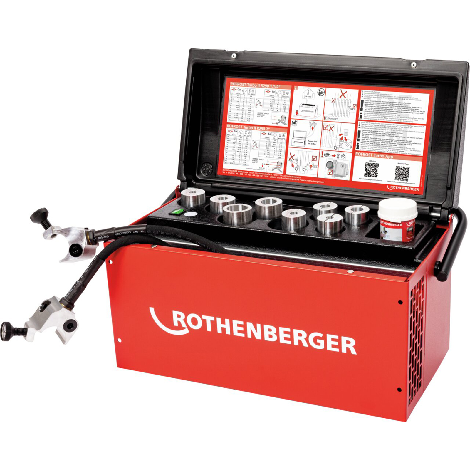 ROTHENBERGER ROFROST II R290 2" + 8 Einsätze, 230V - 1500004196