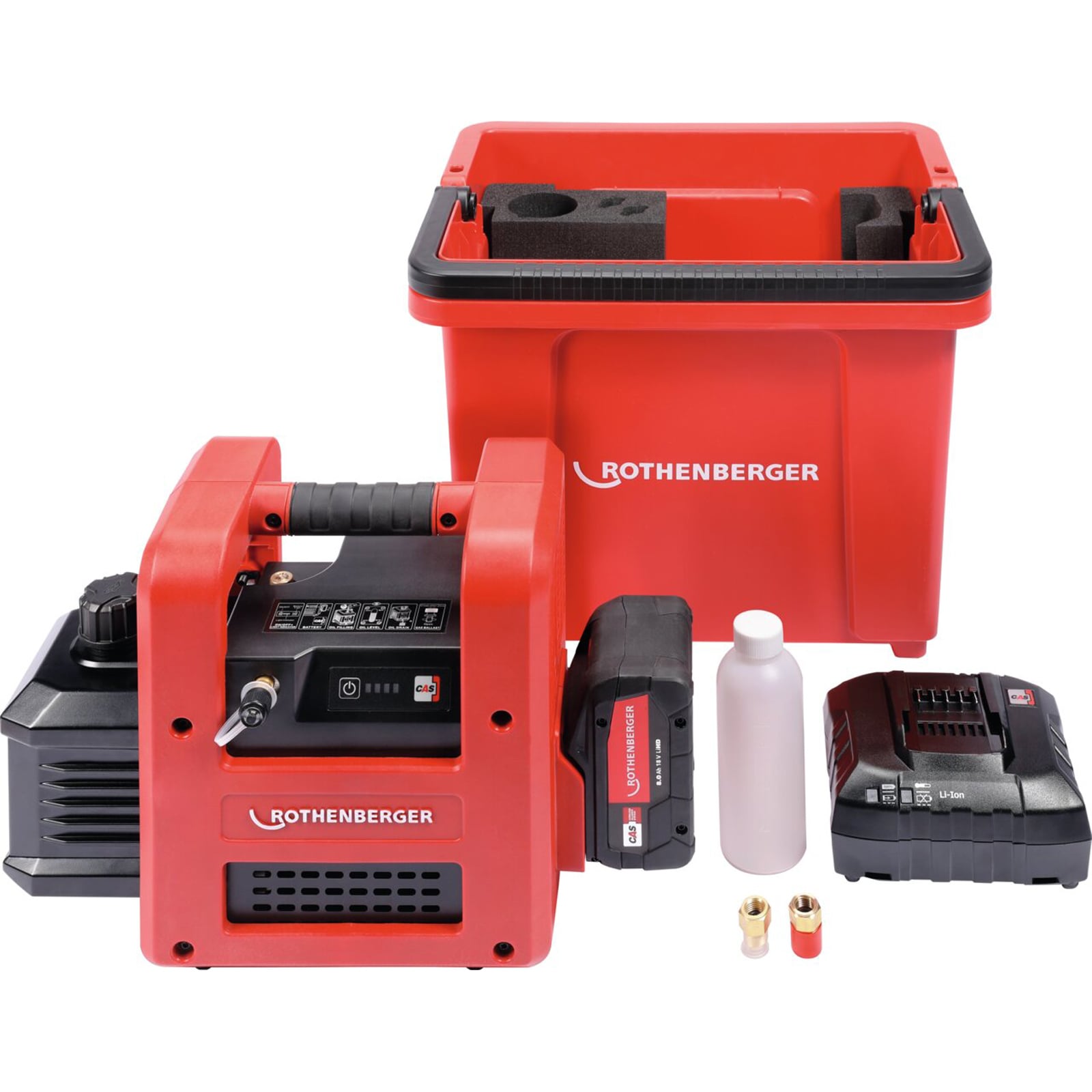 ROTHENBERGER ROAIRVAC R32 5.0 CL Basic Set, inkl. ROBUCKET - 1000003233