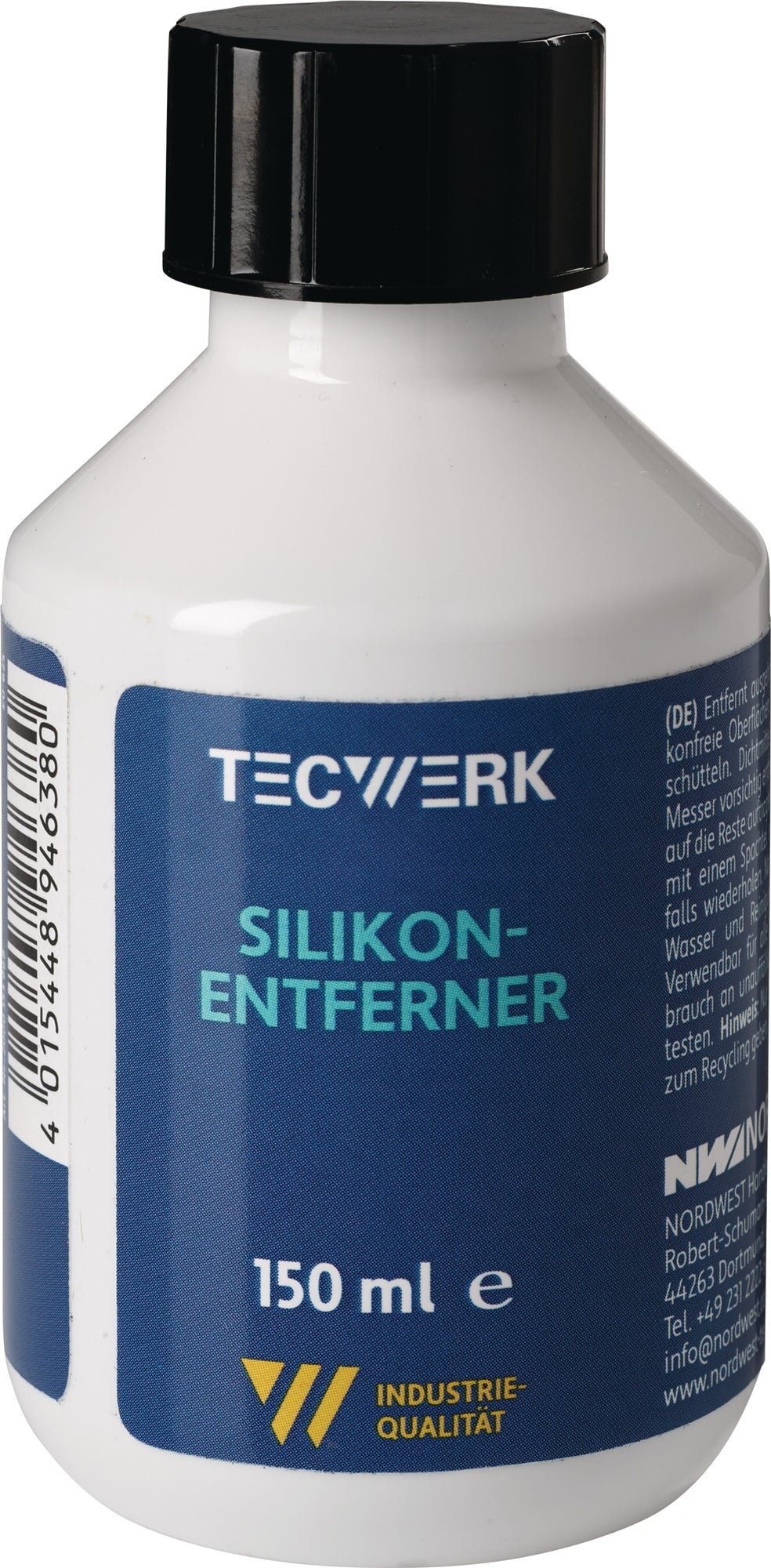 Silikonentferner Gel 150ml Flasche TECWERK