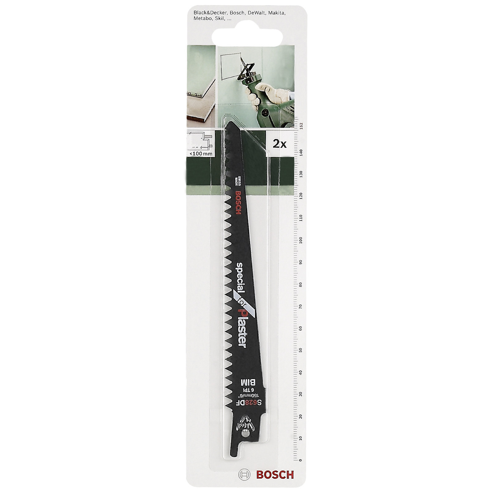 Bosch 2x Säbelsägeblatt BIM S 628 DF - 2609256964