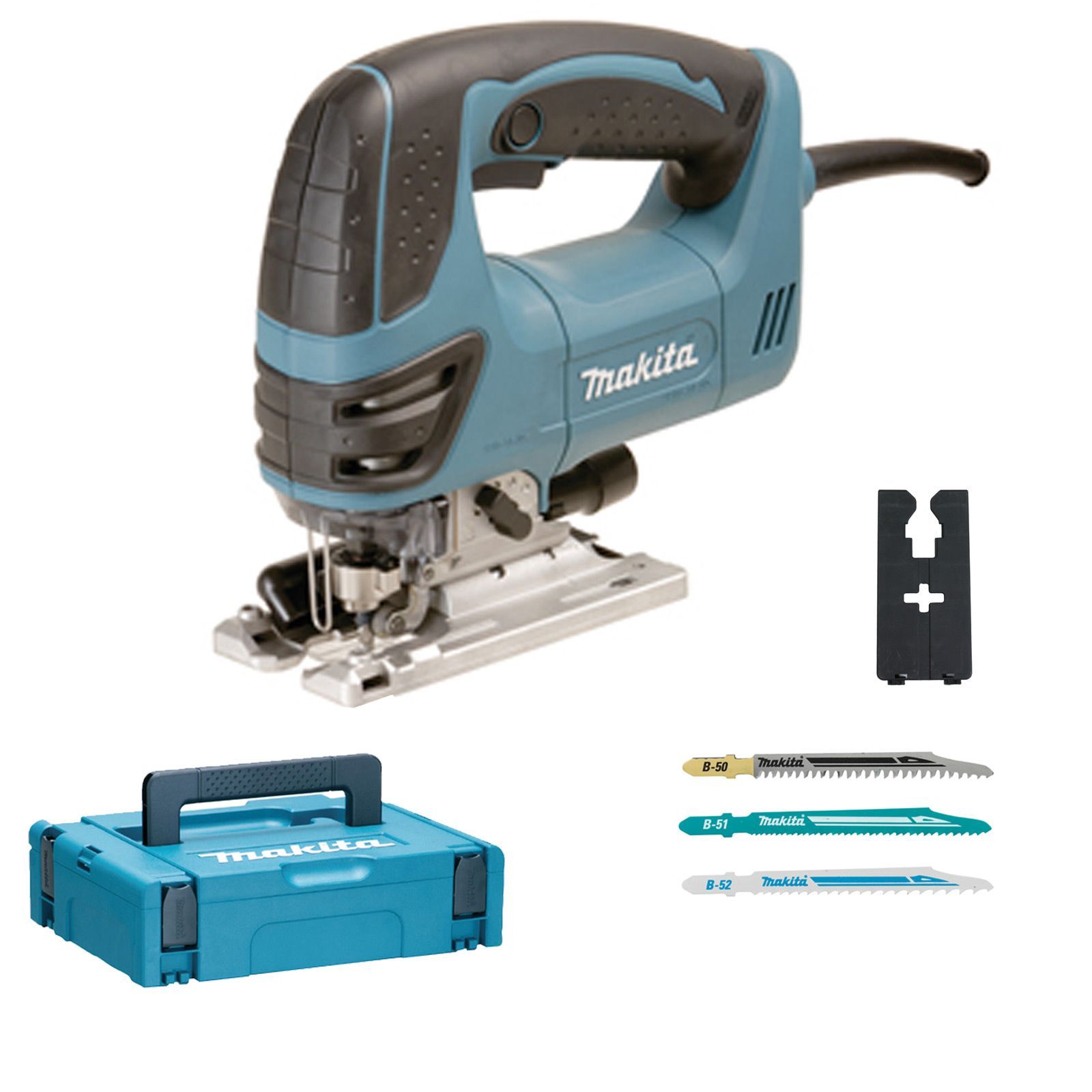 Makita 4350FCTJ Pendelhubstichsäge 135 mm mit LED im Makpac